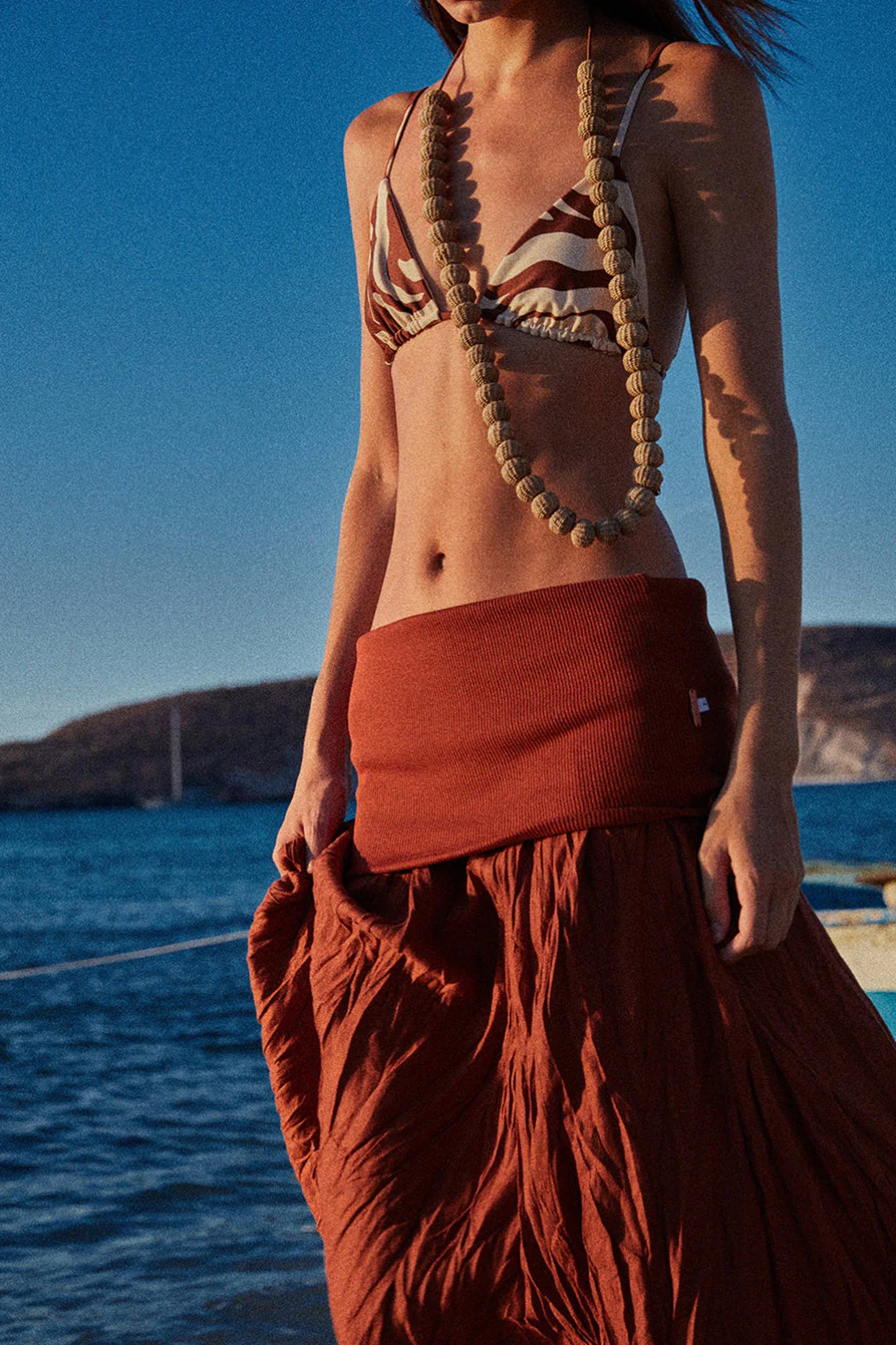 Light and Sound Ankle Skirt