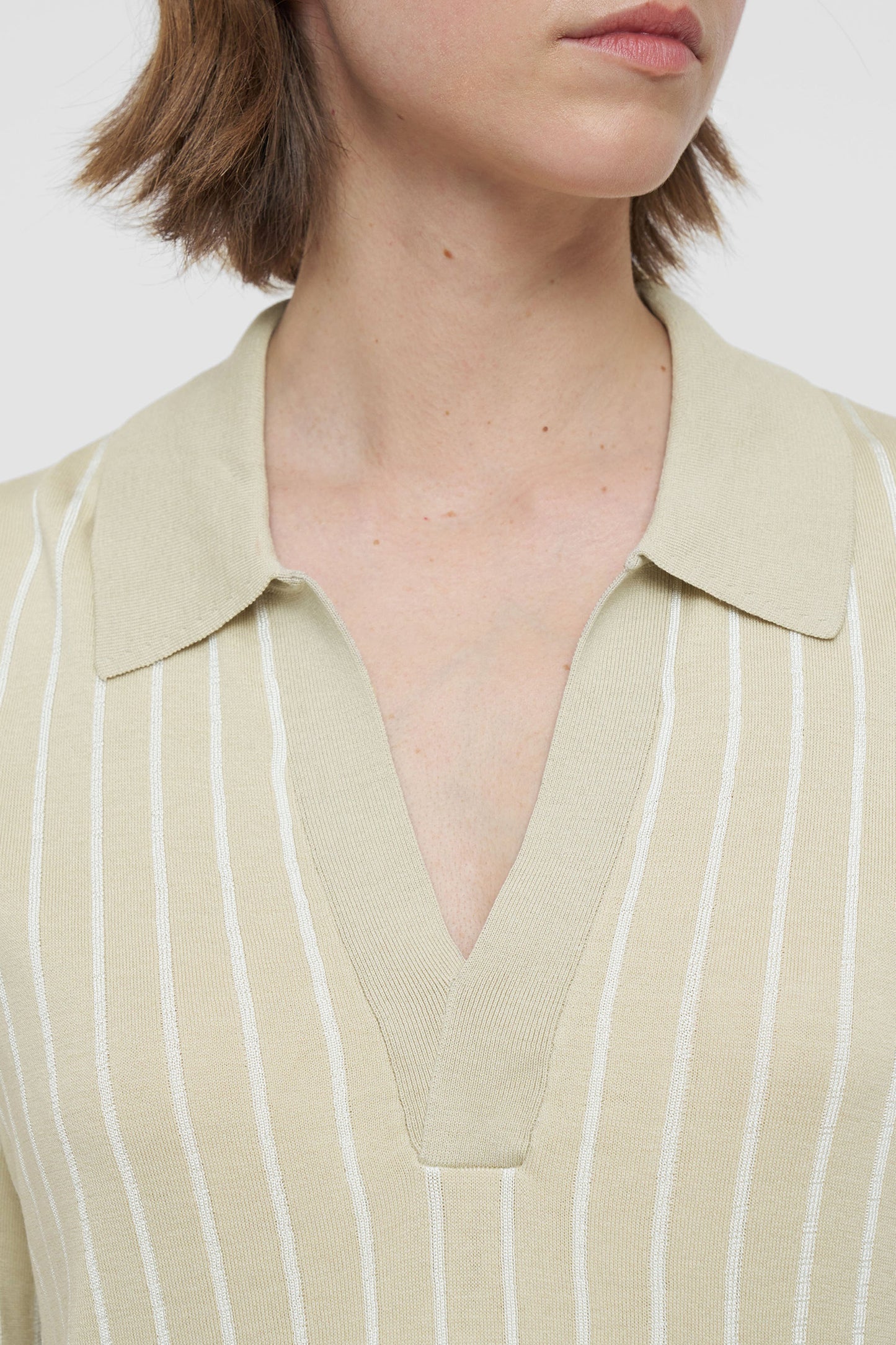 Geometric Jacquard Top