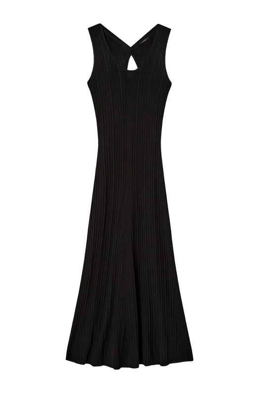 Cutout Rib Dress