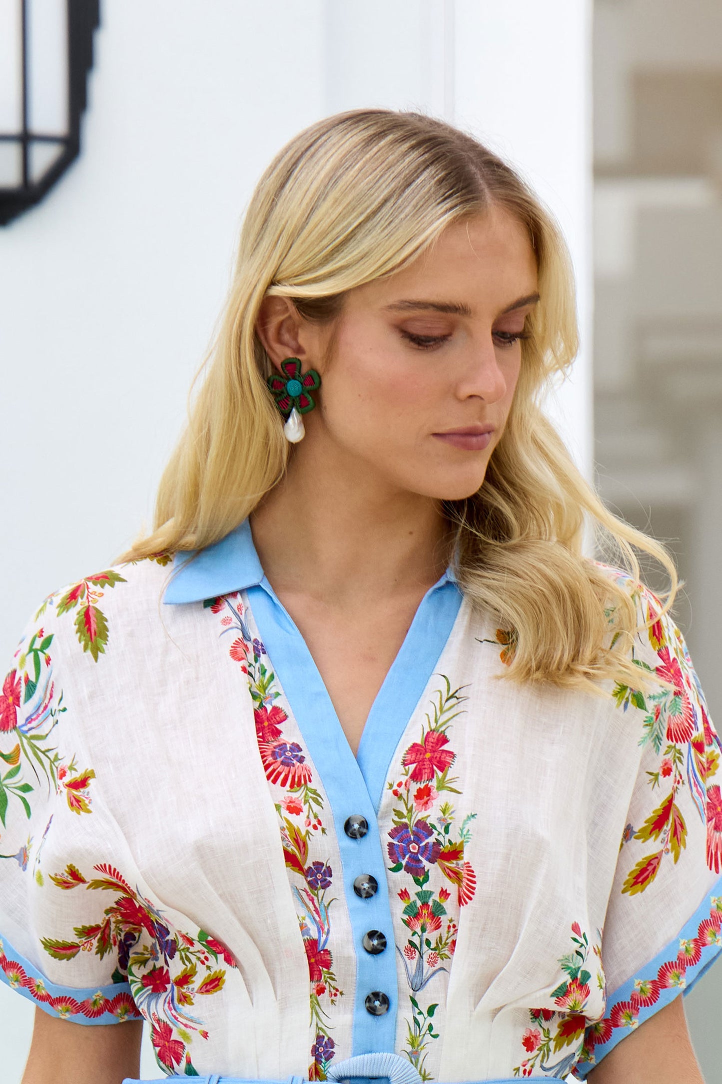 Crown Daisy Earrings