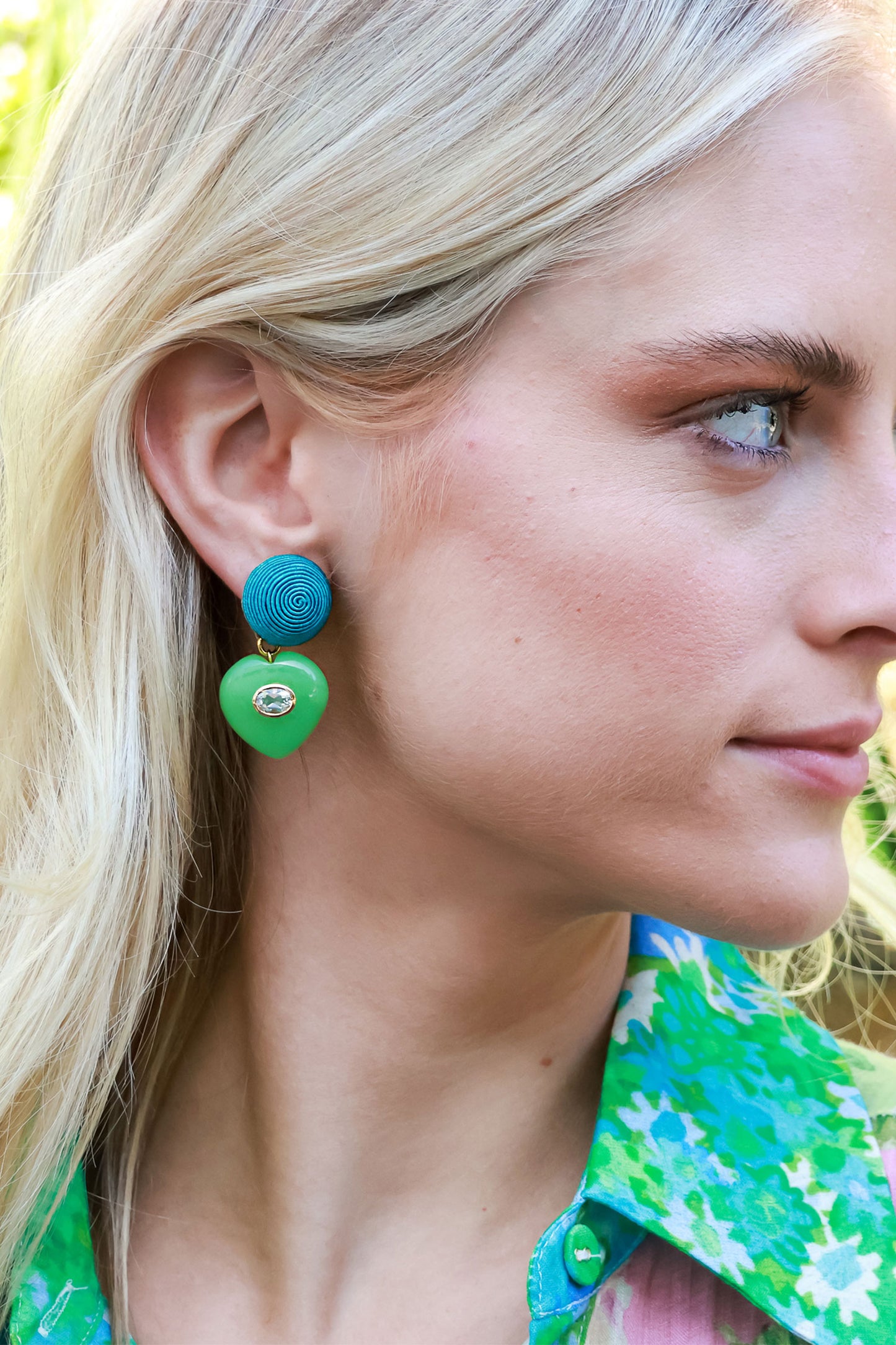 Peniche Heart Earrings