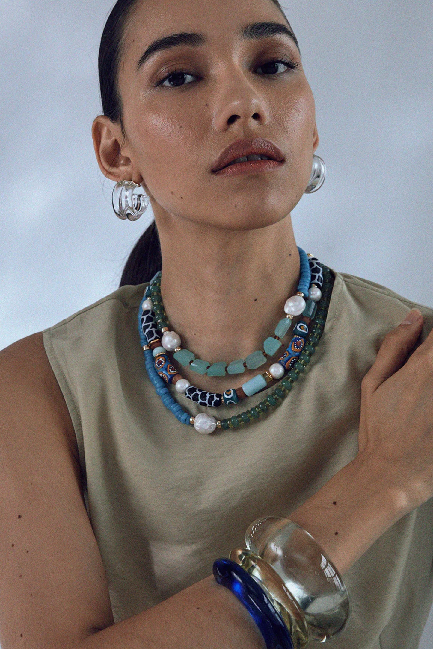 Sculpted Hoops