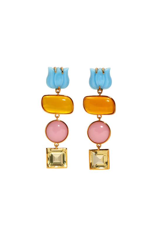 Tropical Tulip Earrings