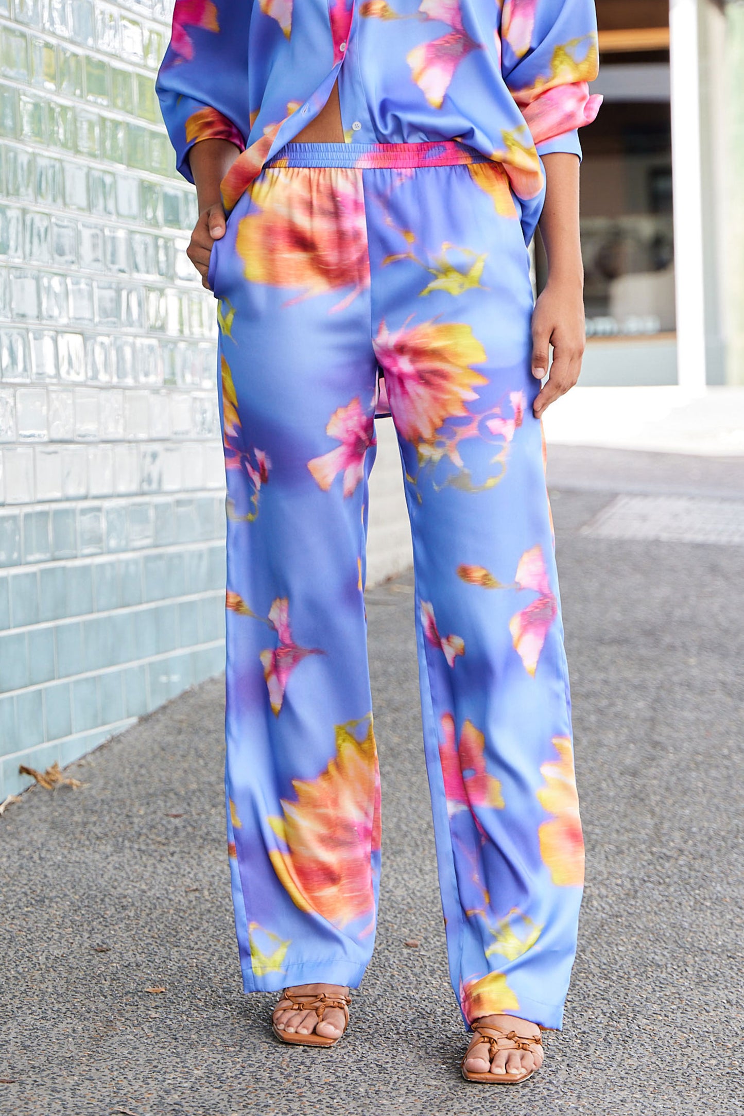Floral Print Pants - FINAL SALE