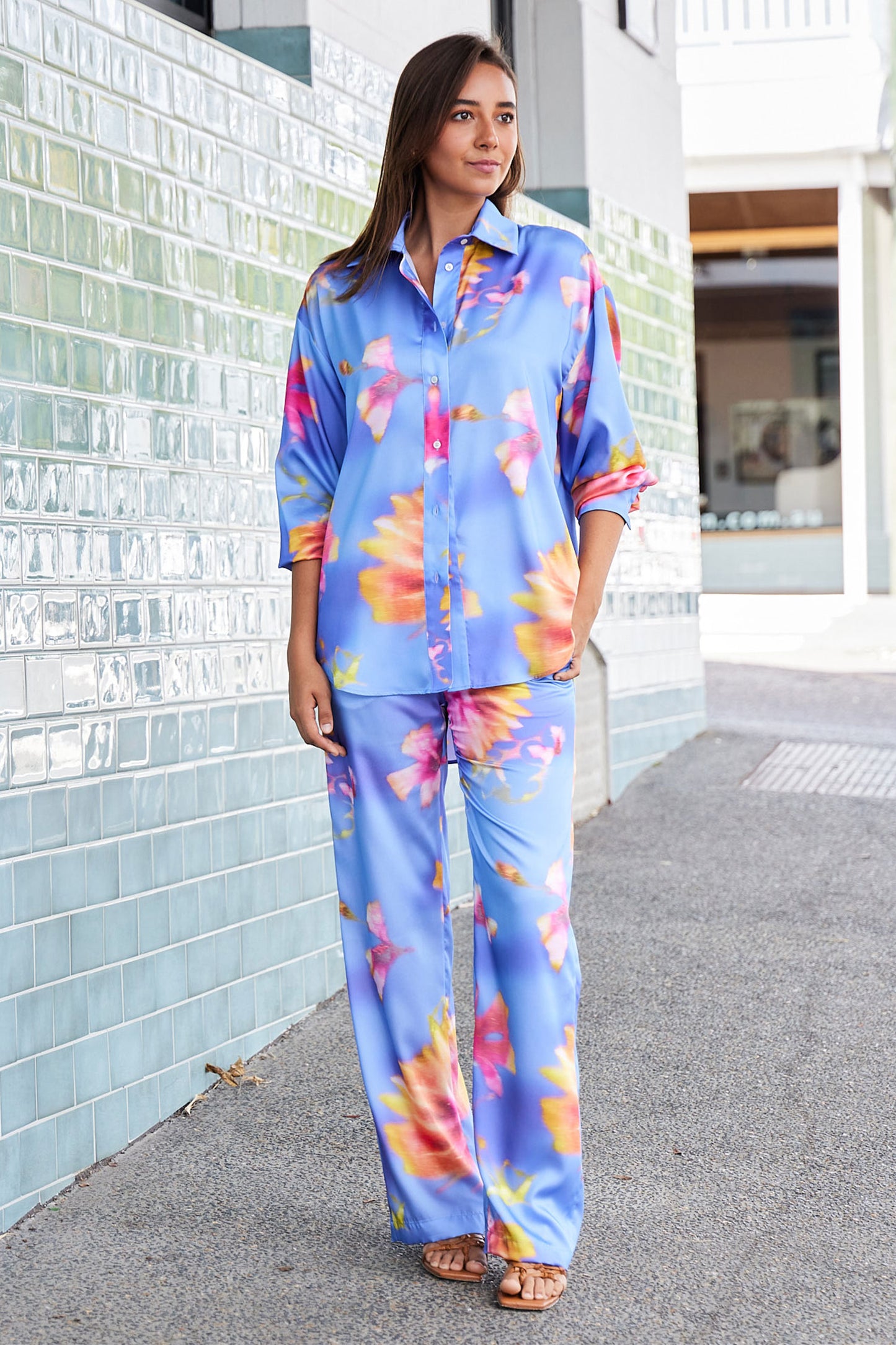 Floral Print Pants - FINAL SALE