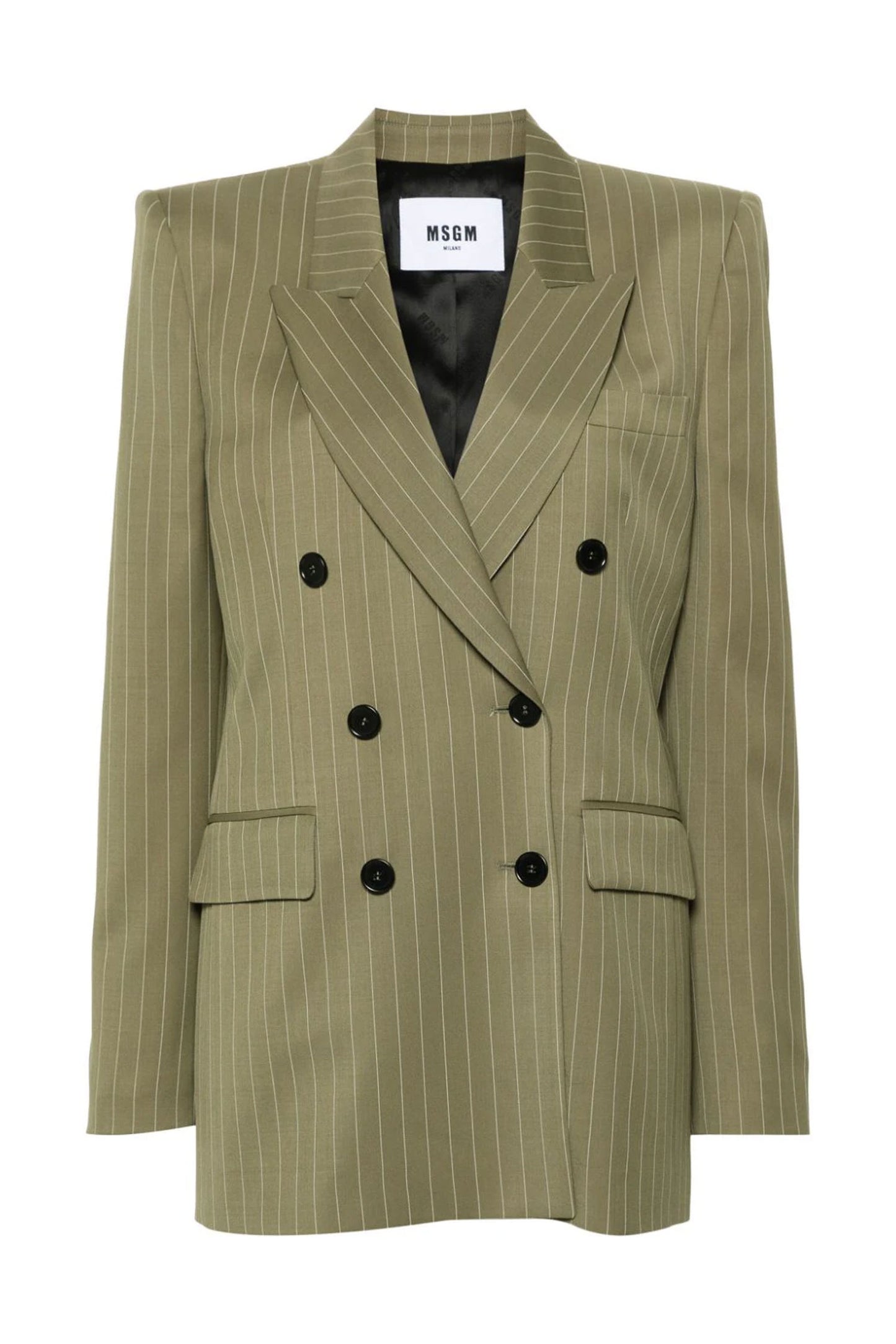 Pinstripe Blazer