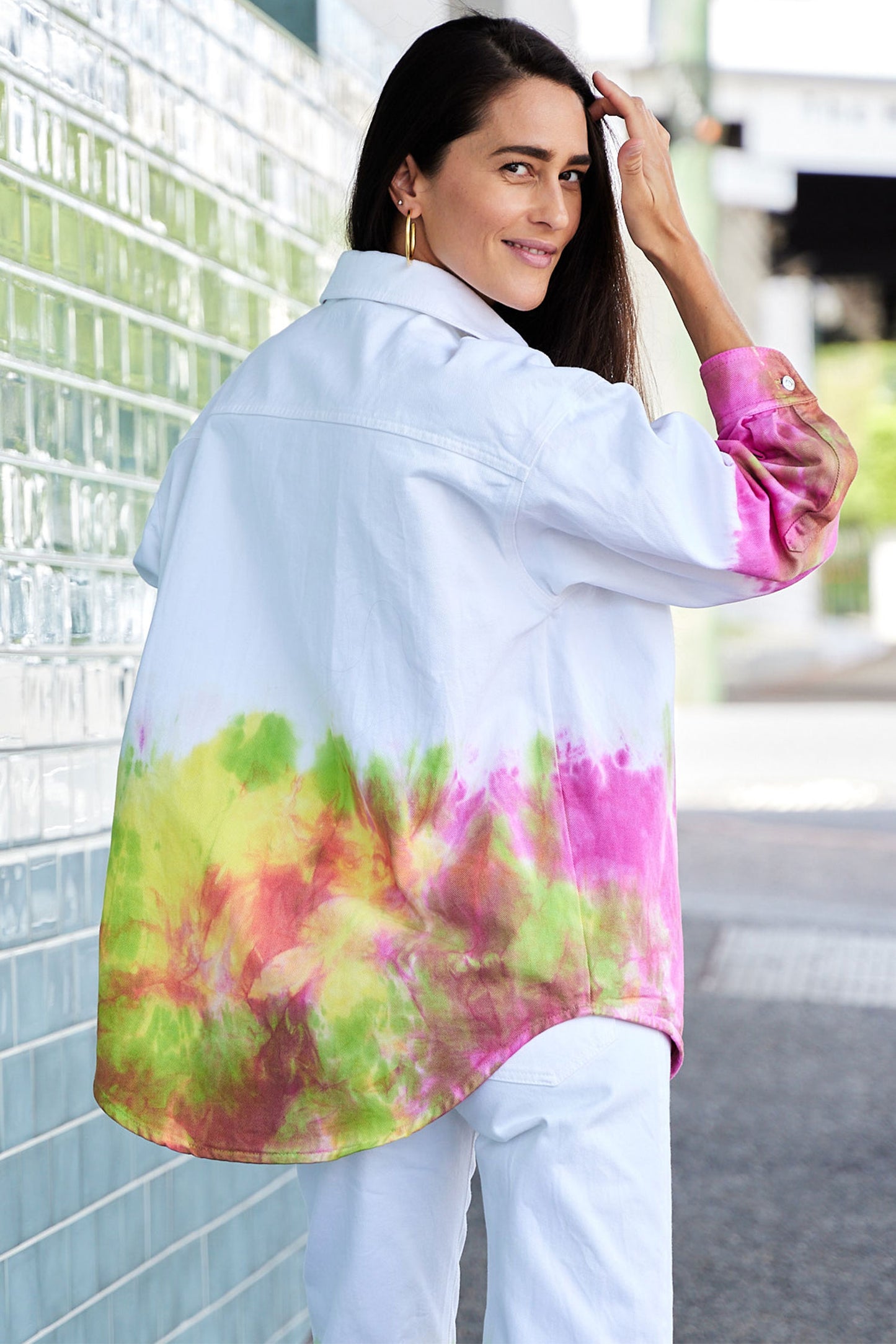 Tie-Dye Denim Shirt - FINAL SALE