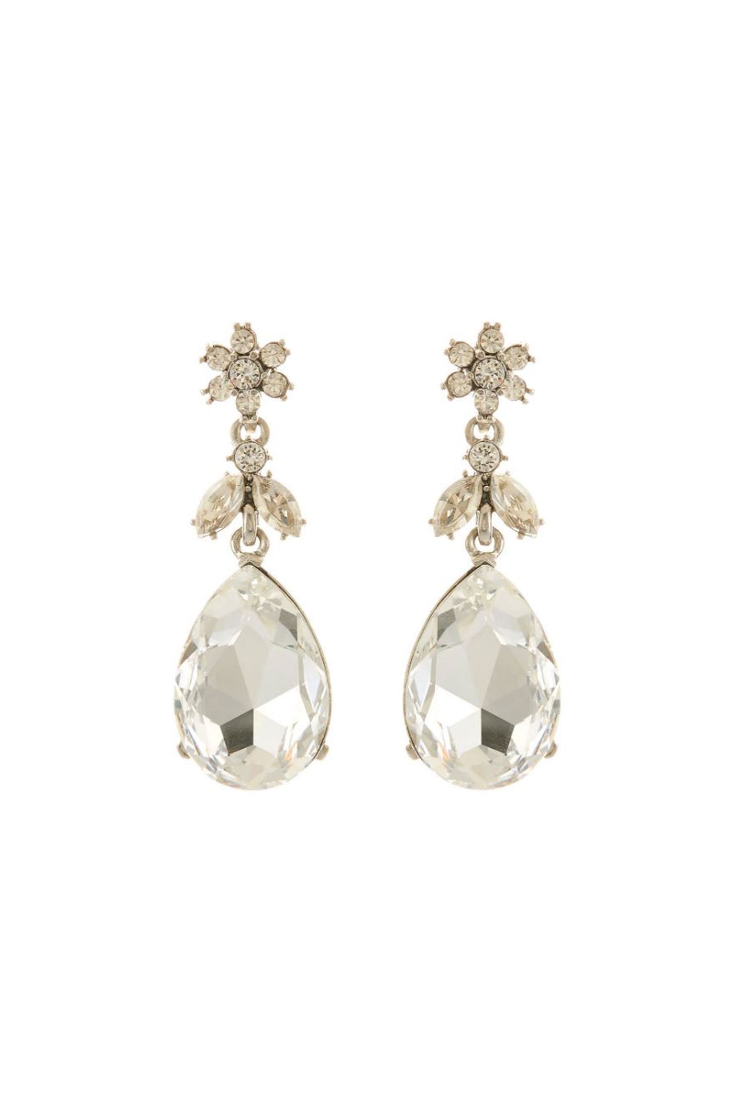 Bold Crystal Teardrop Earring