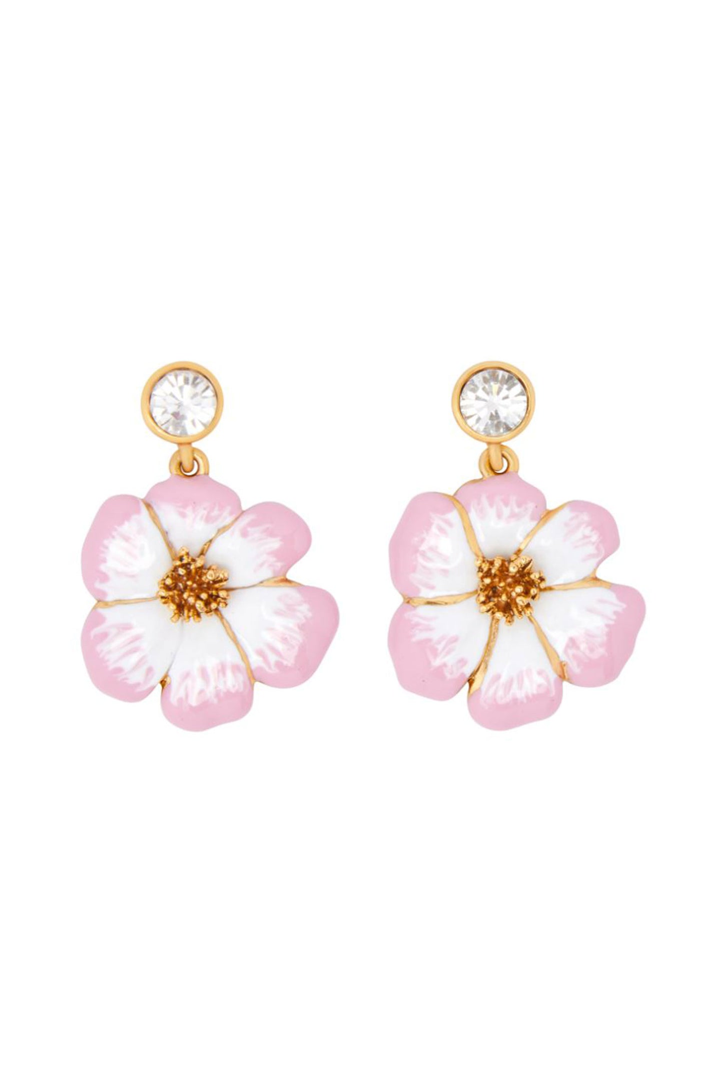 Enamel Flower Earring