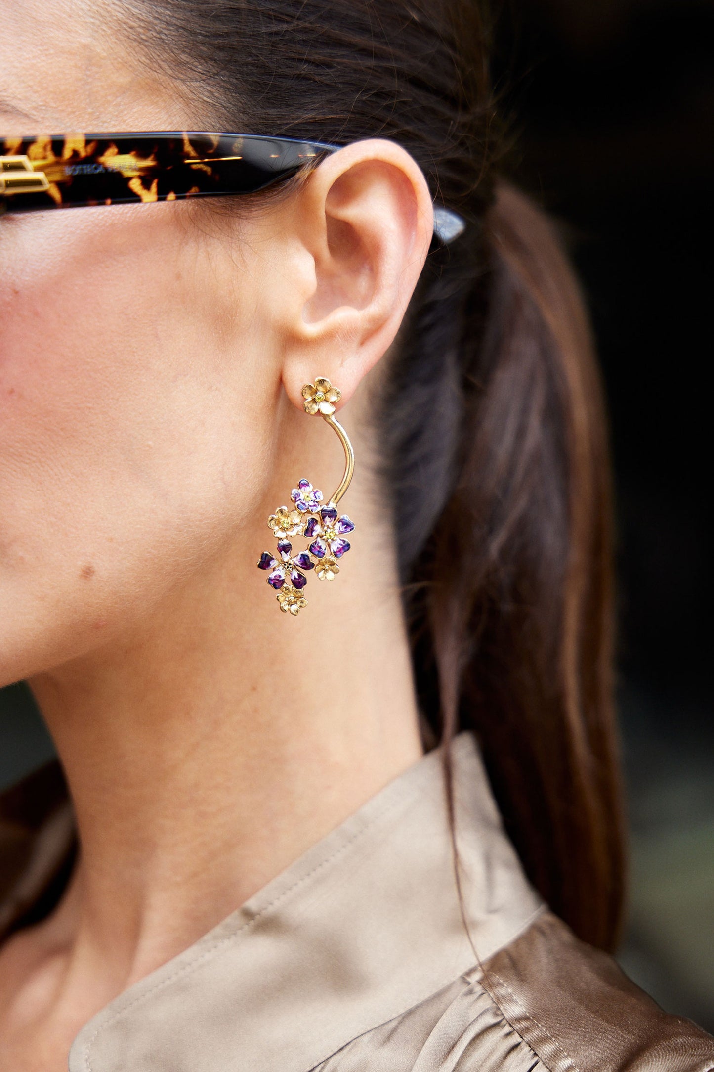 Flower Cluster Earring