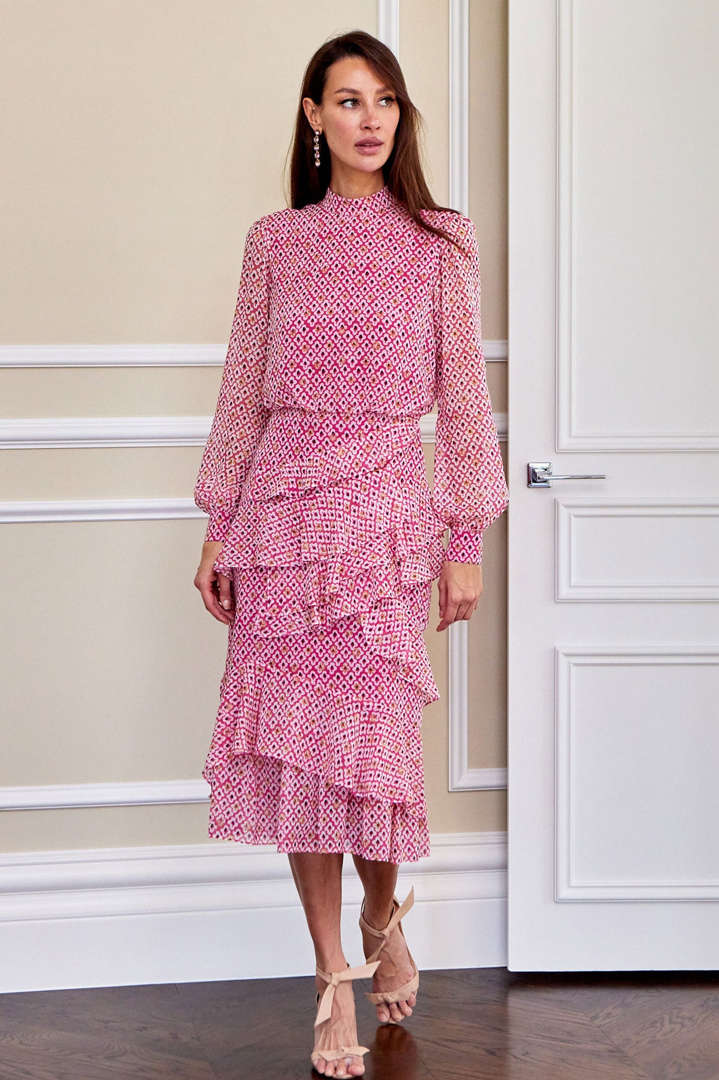 Isa Ruffle Dress