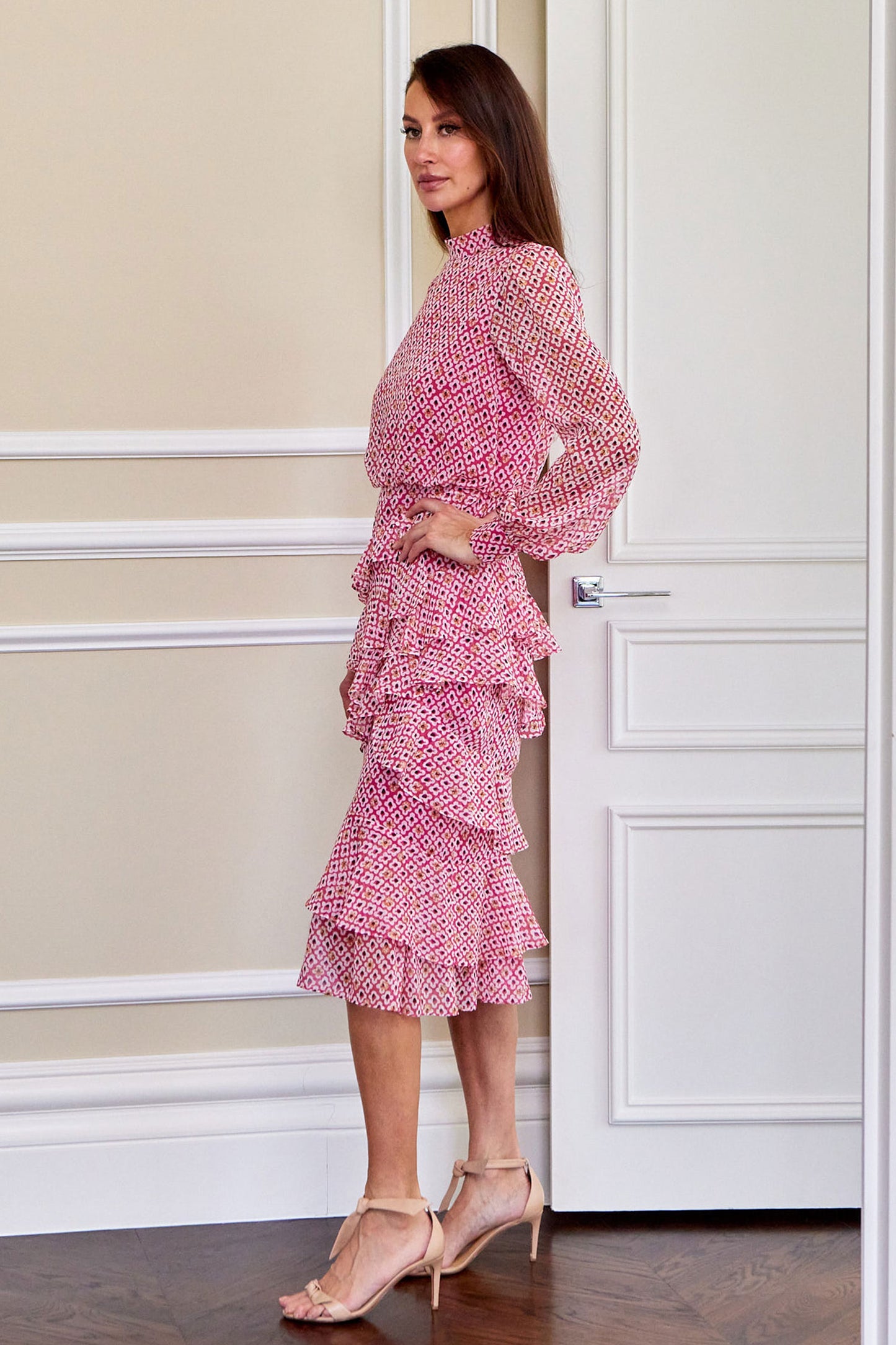 Isa Ruffle Dress