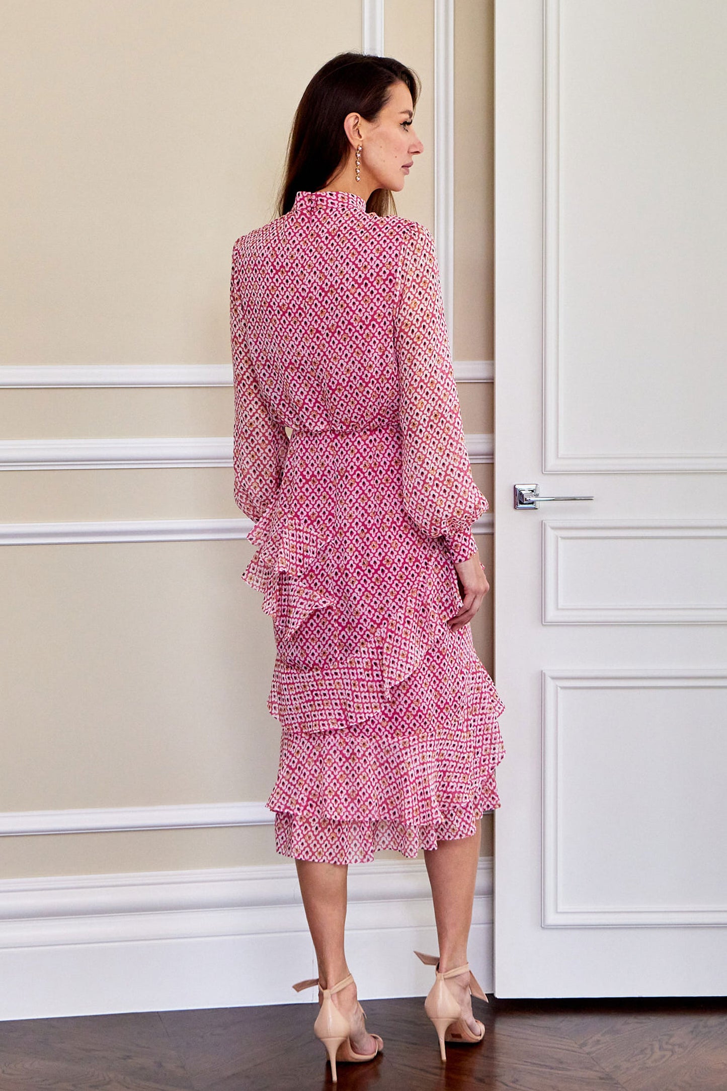 Isa Ruffle Dress