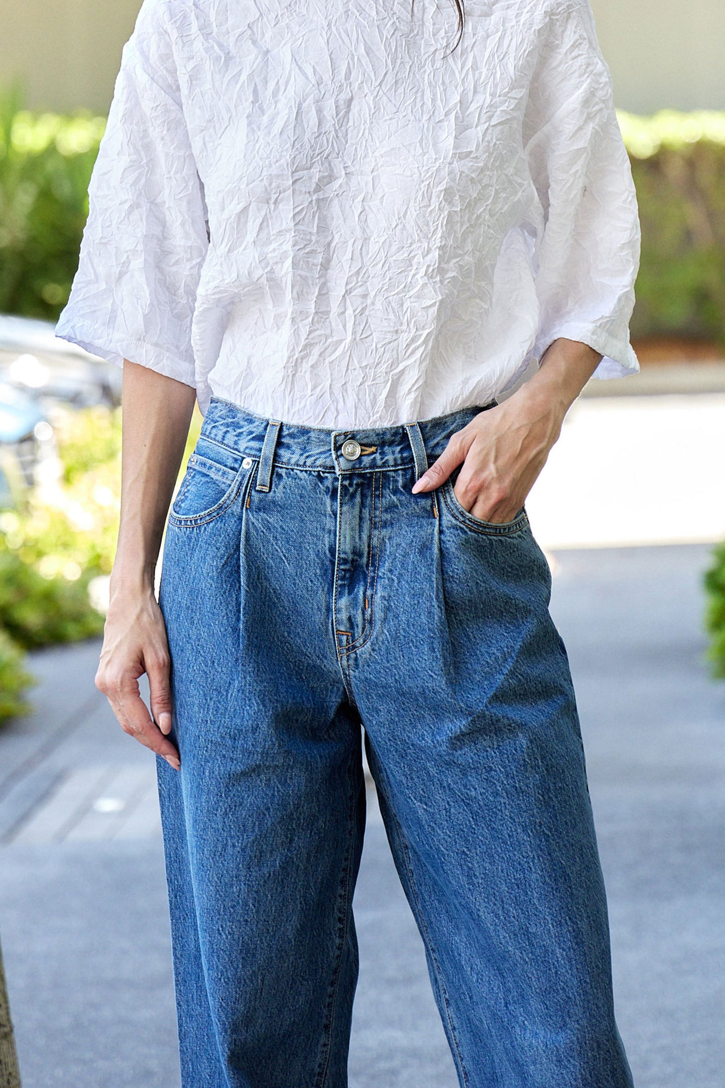 Abby Mid Rise Wide Jean - FINAL SALE