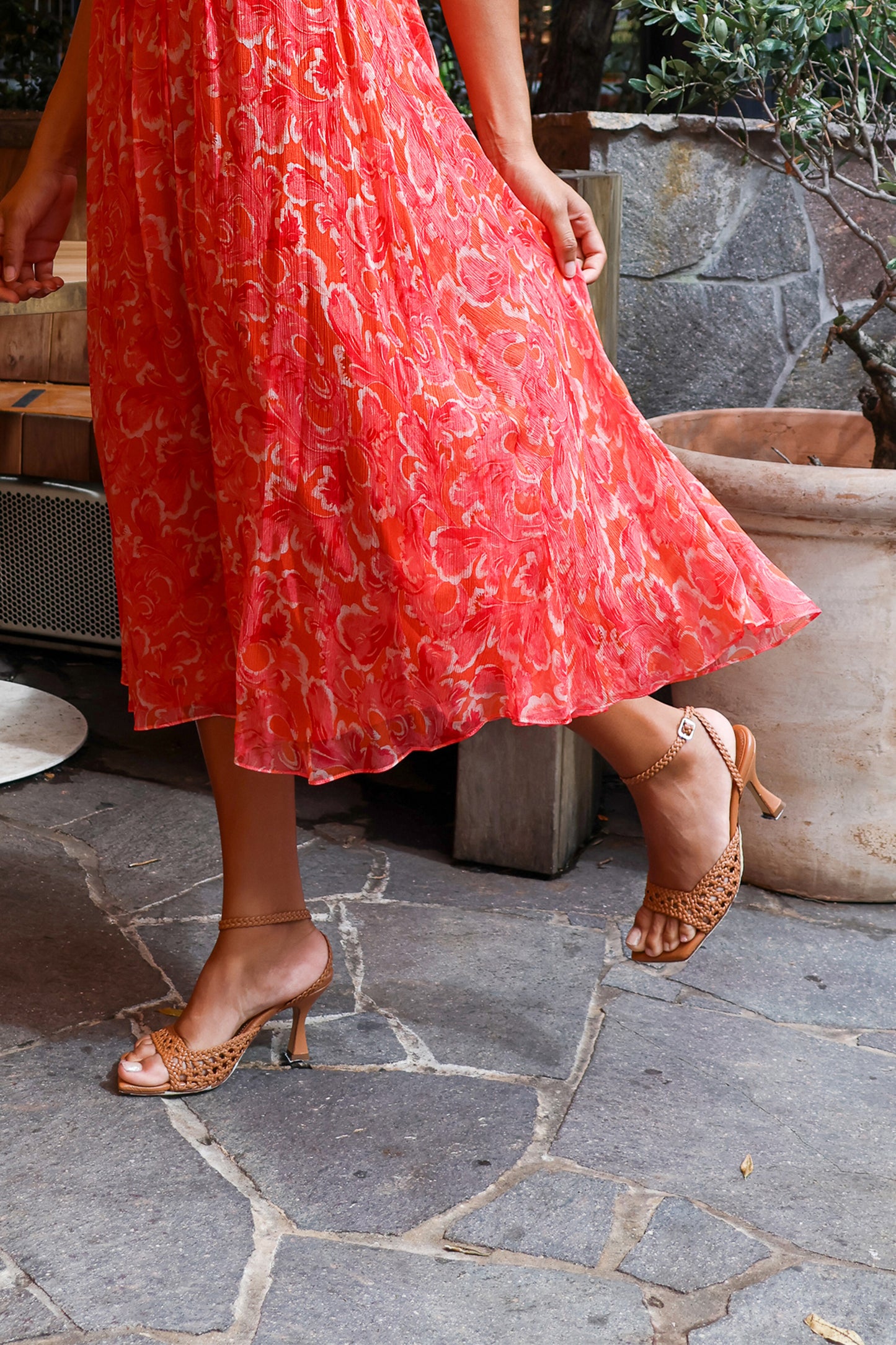 Caterina Woven Heel