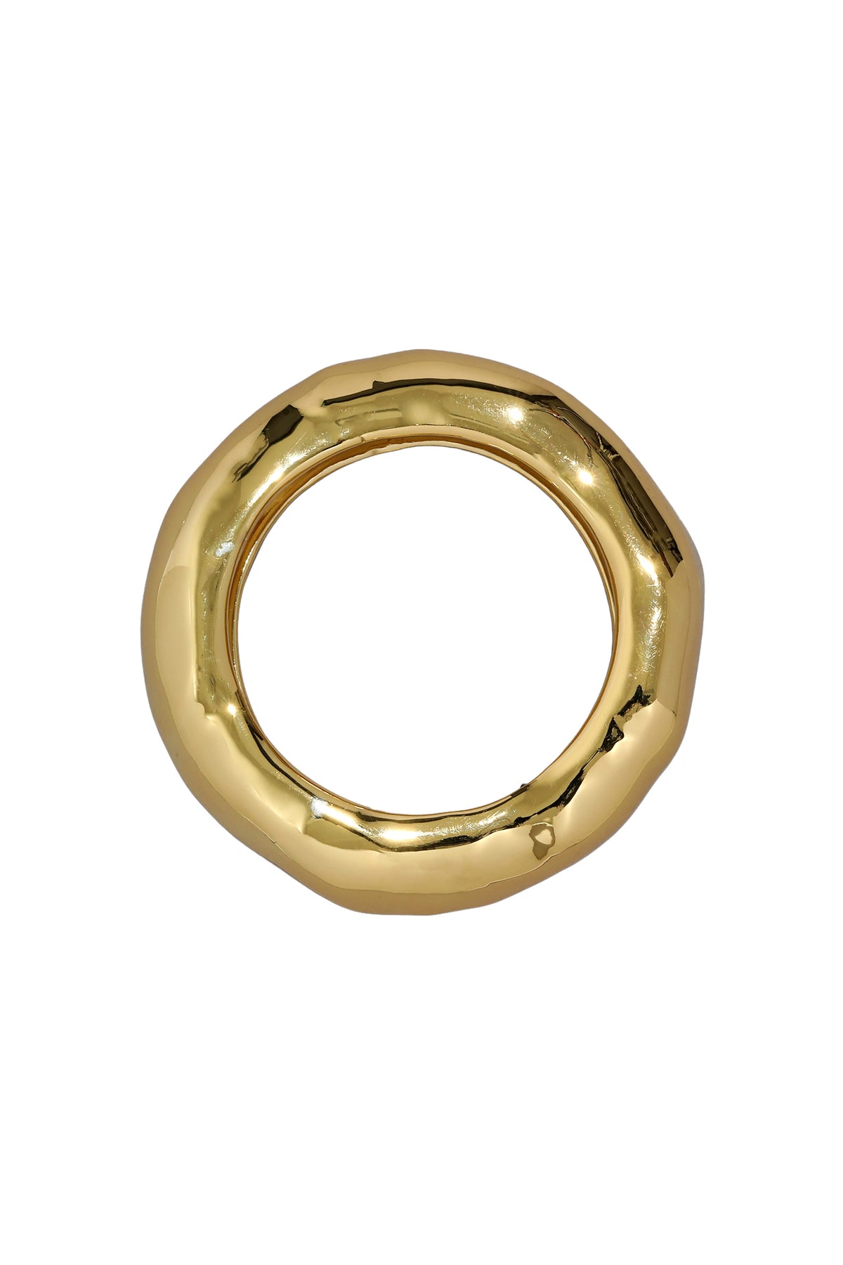 Wide Molten Bangle