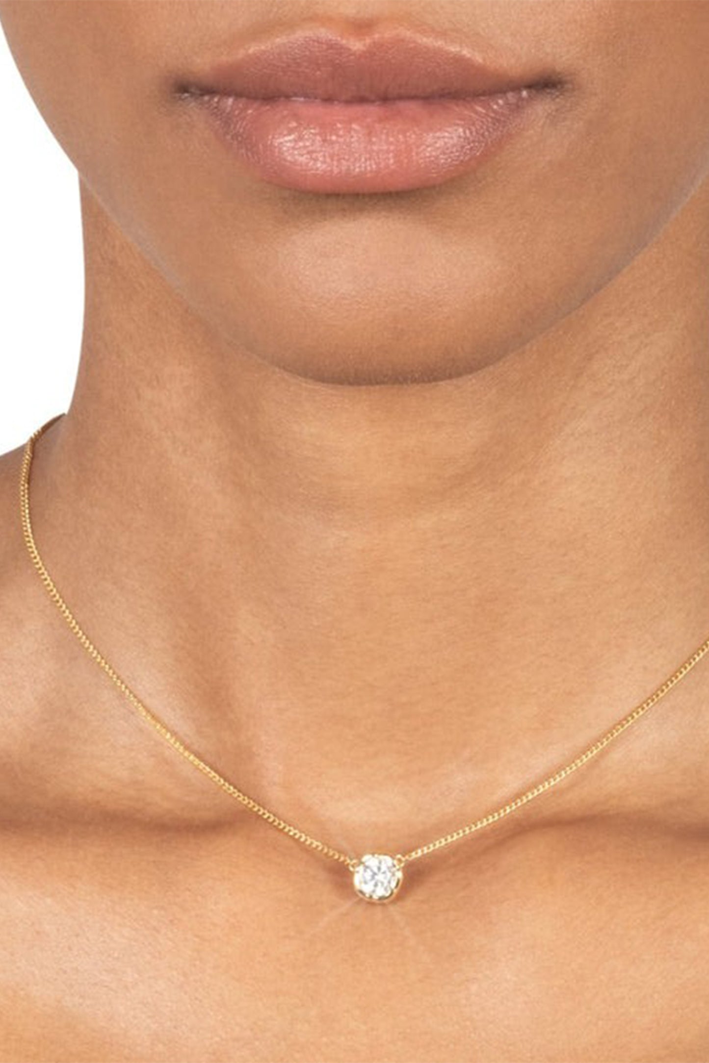 Asterales Solitaire Necklace