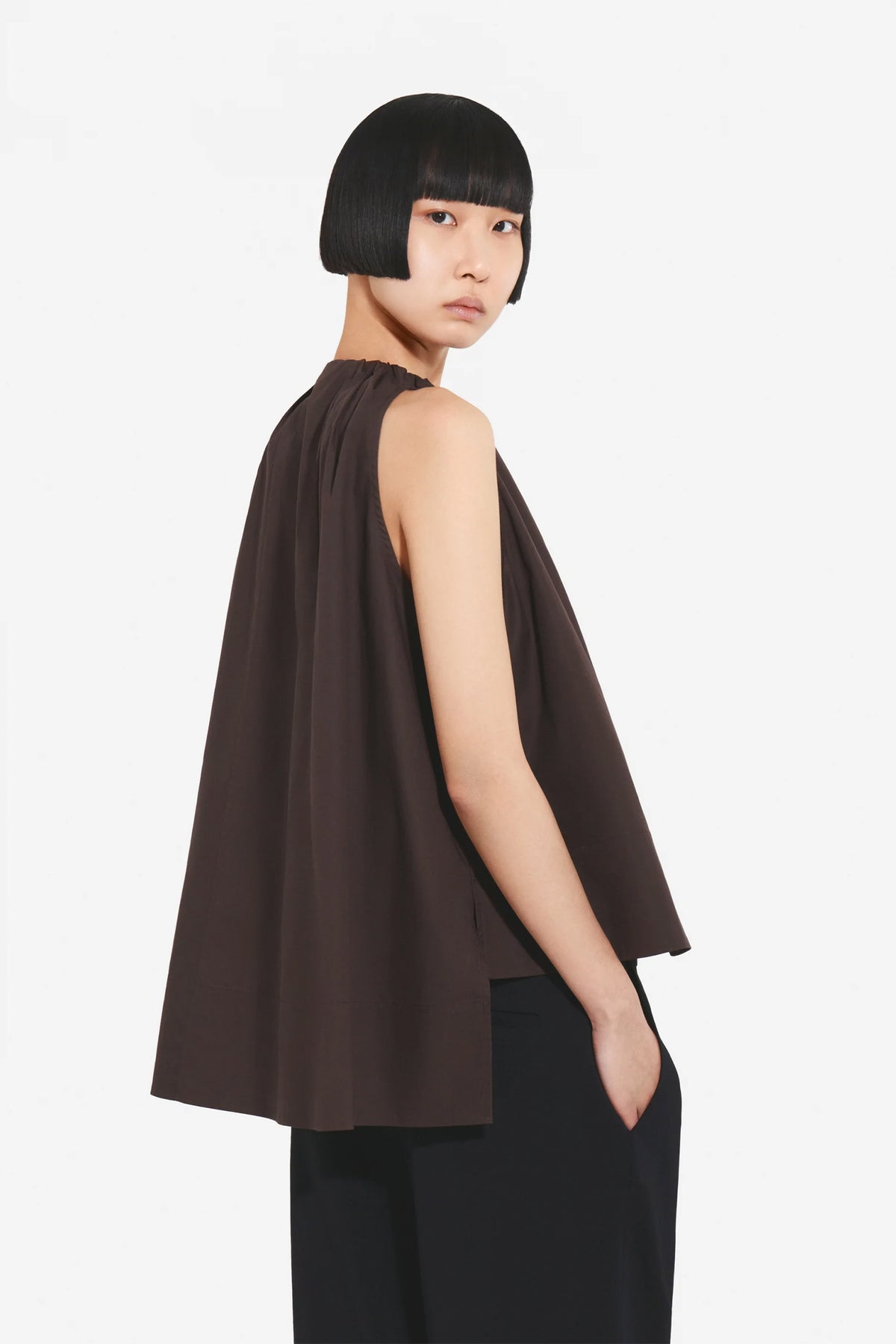 Gathered Tunic Shirt