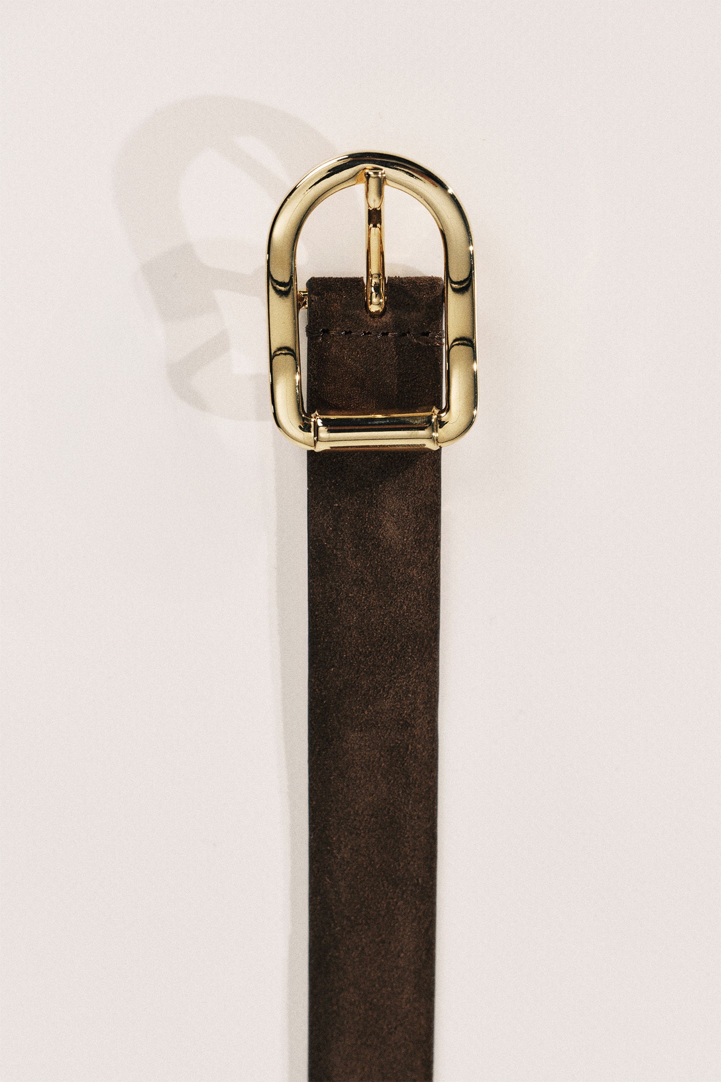 Mija Suede Gold Belt