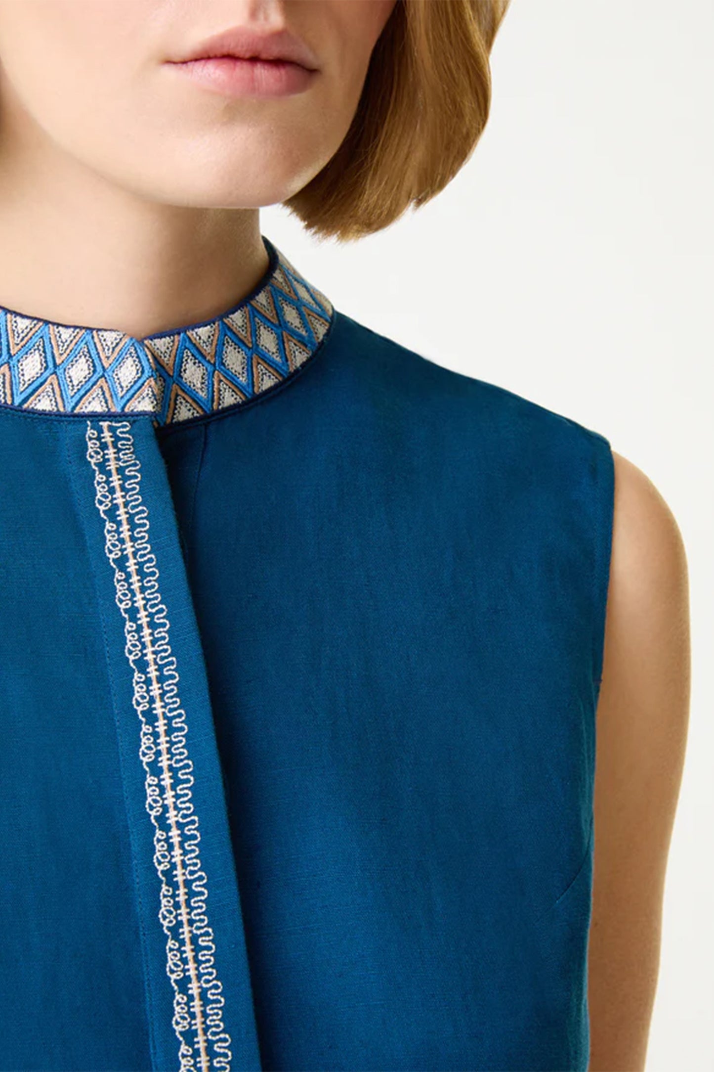Andorra Ballerina Embroidery Top