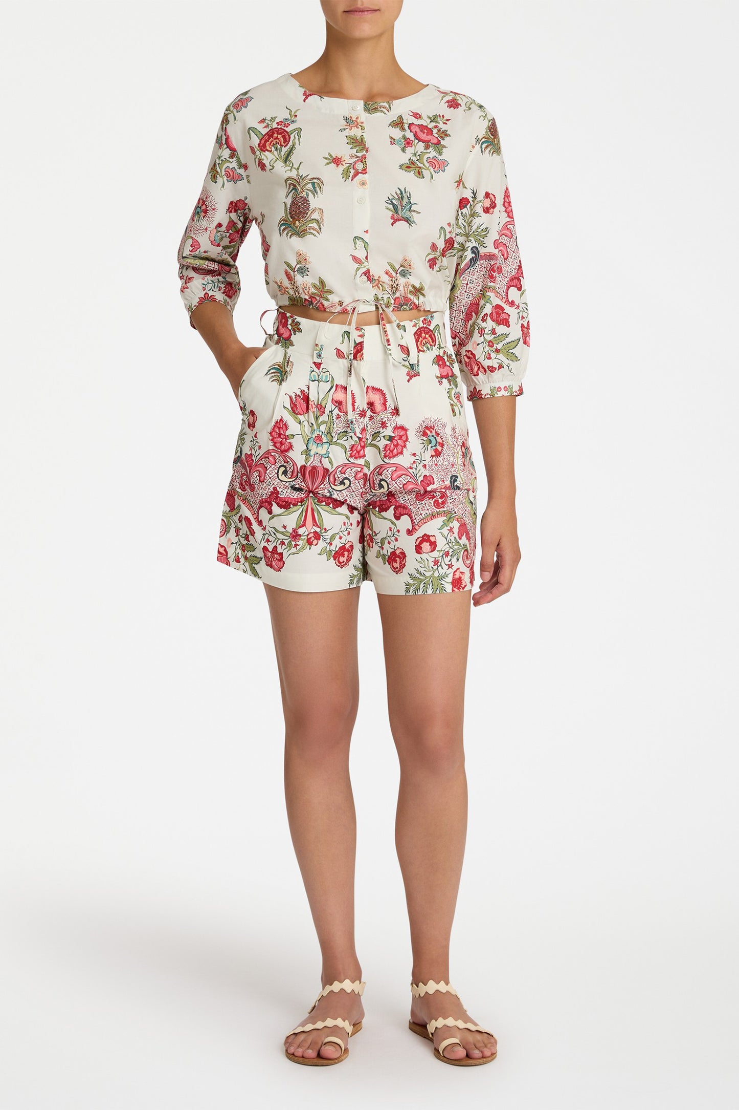 Beatrice Chintz Shorts