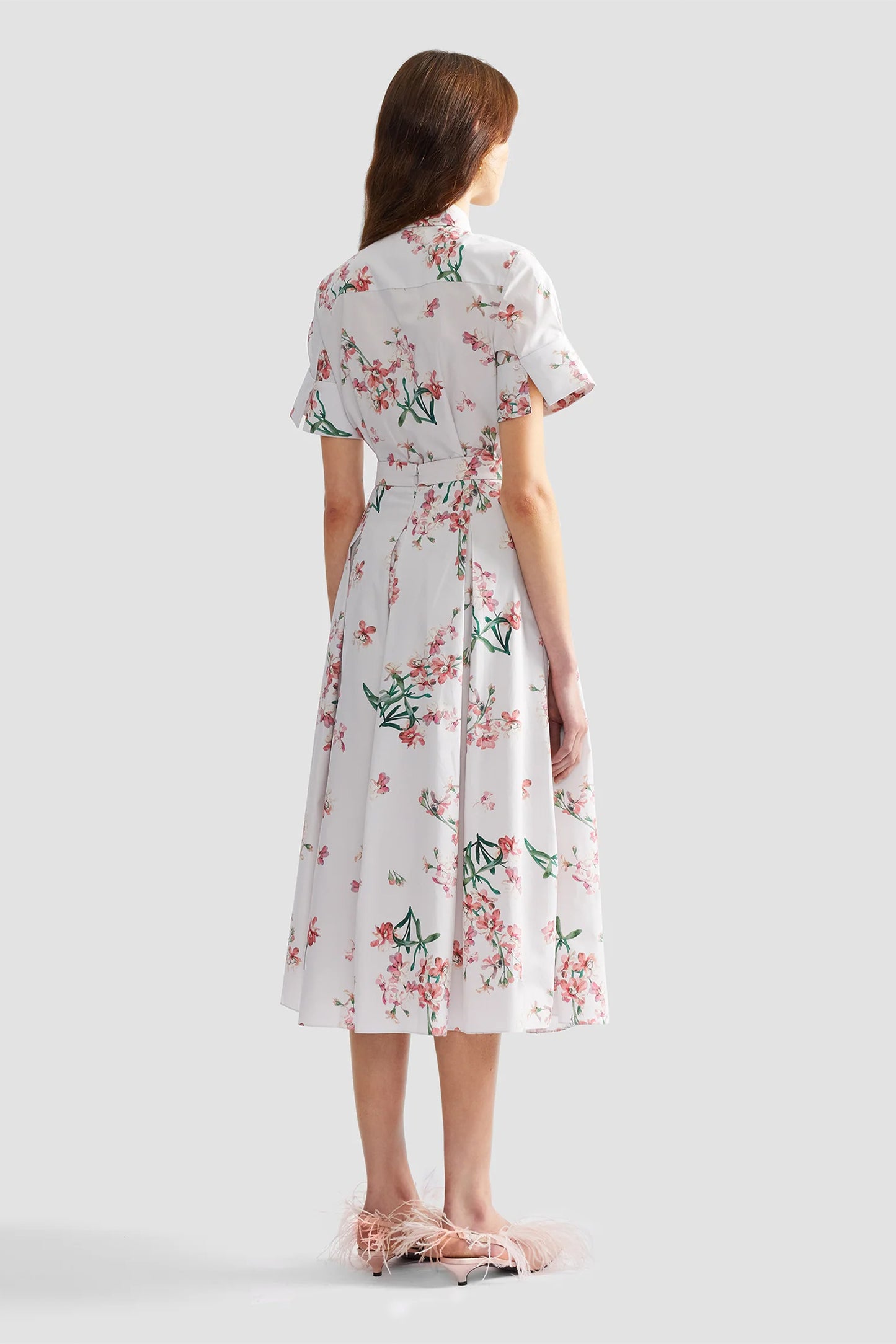 Floral Short Sleeve Cotton Shirt