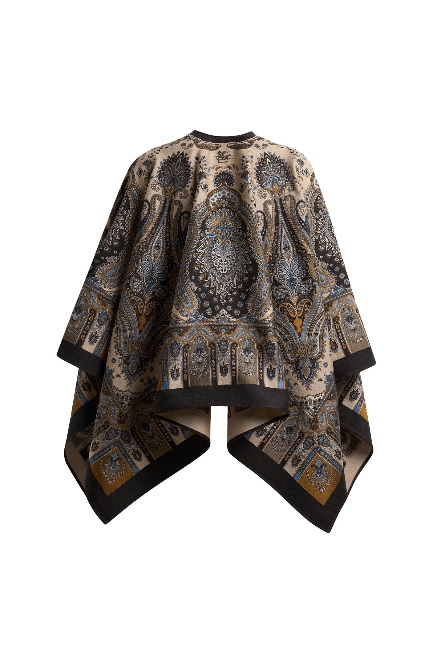 Paisley Print Cape