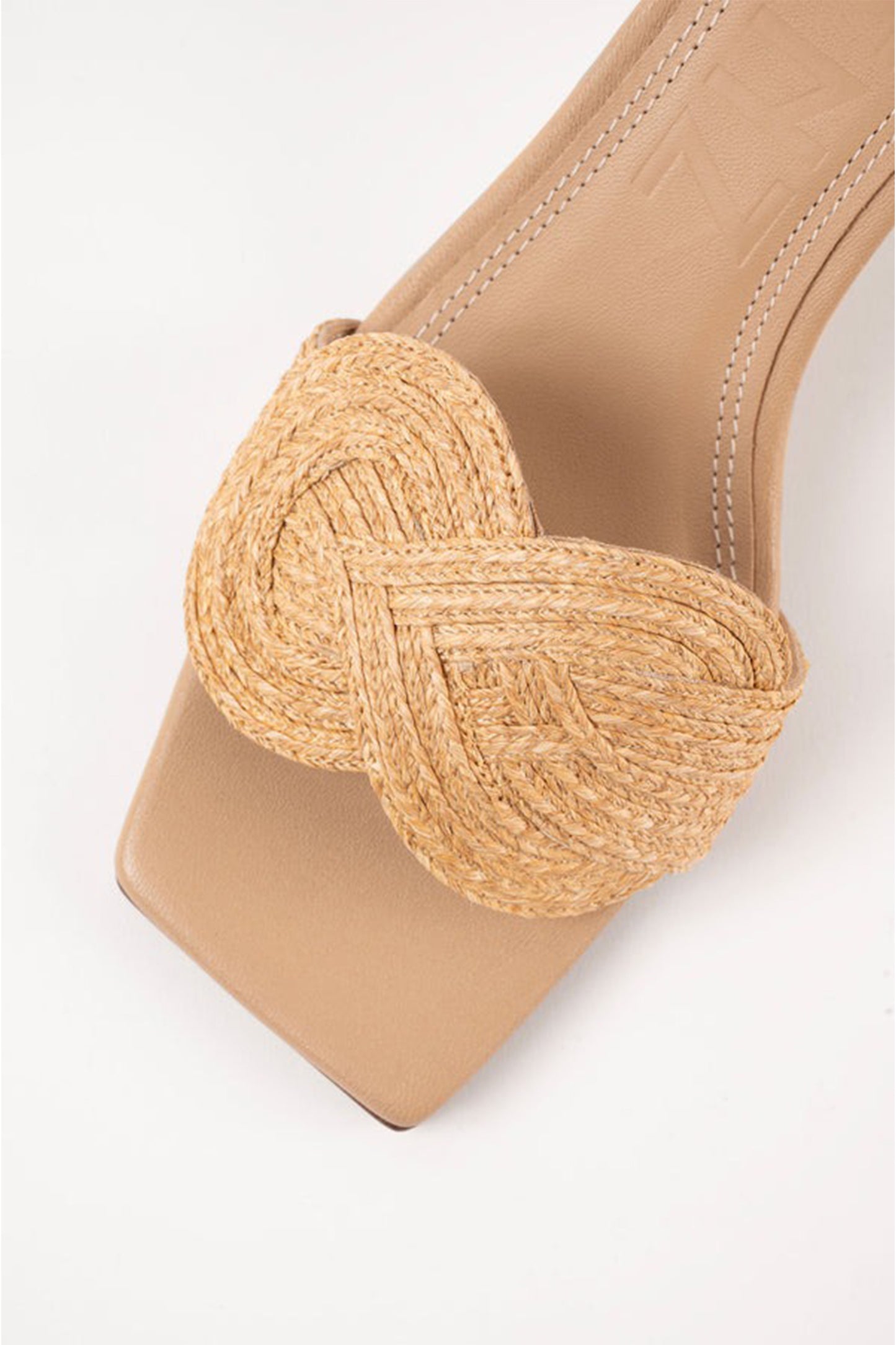 Rebecca Raffia Heel