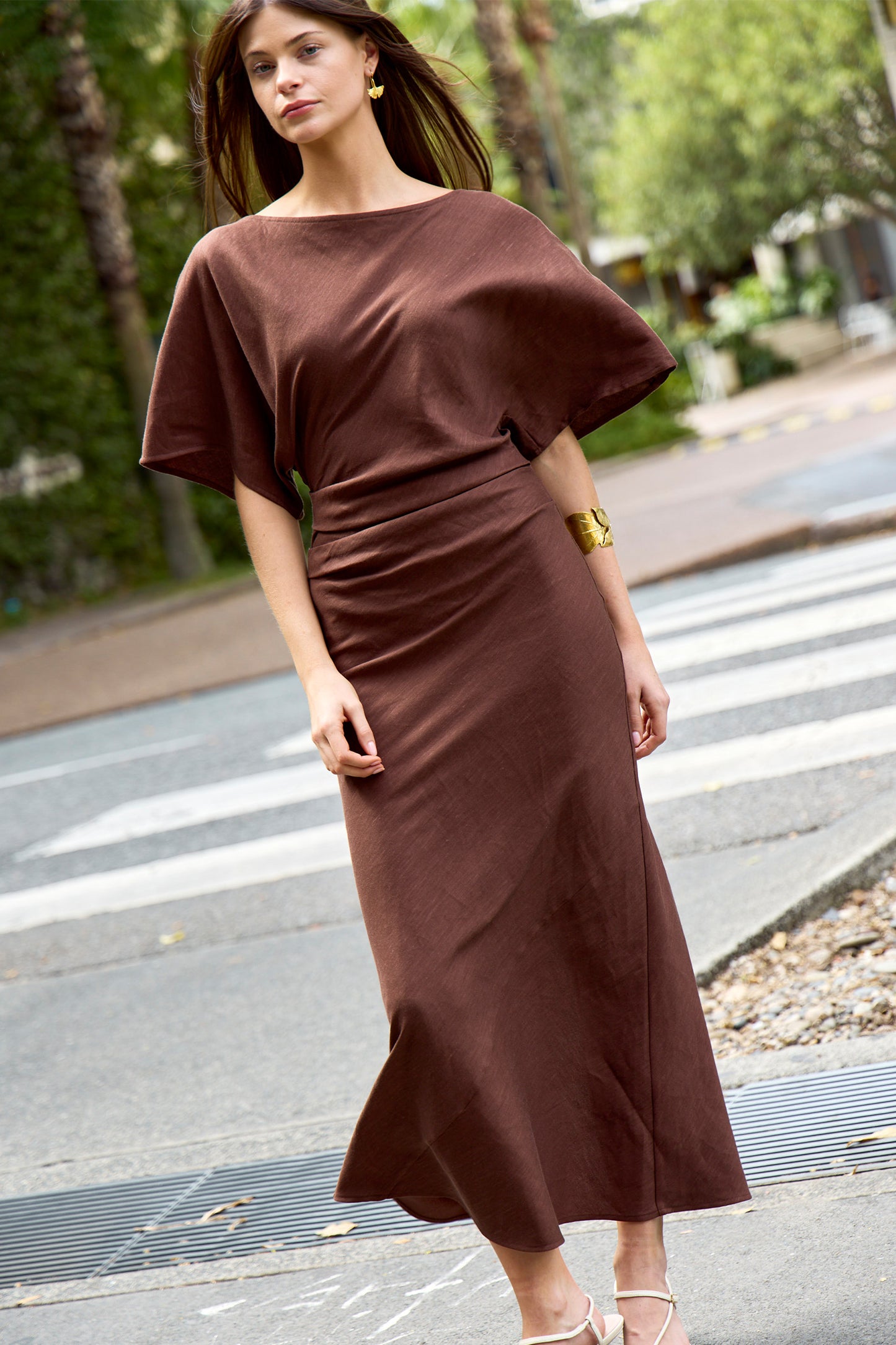 Amelie Linen Dress