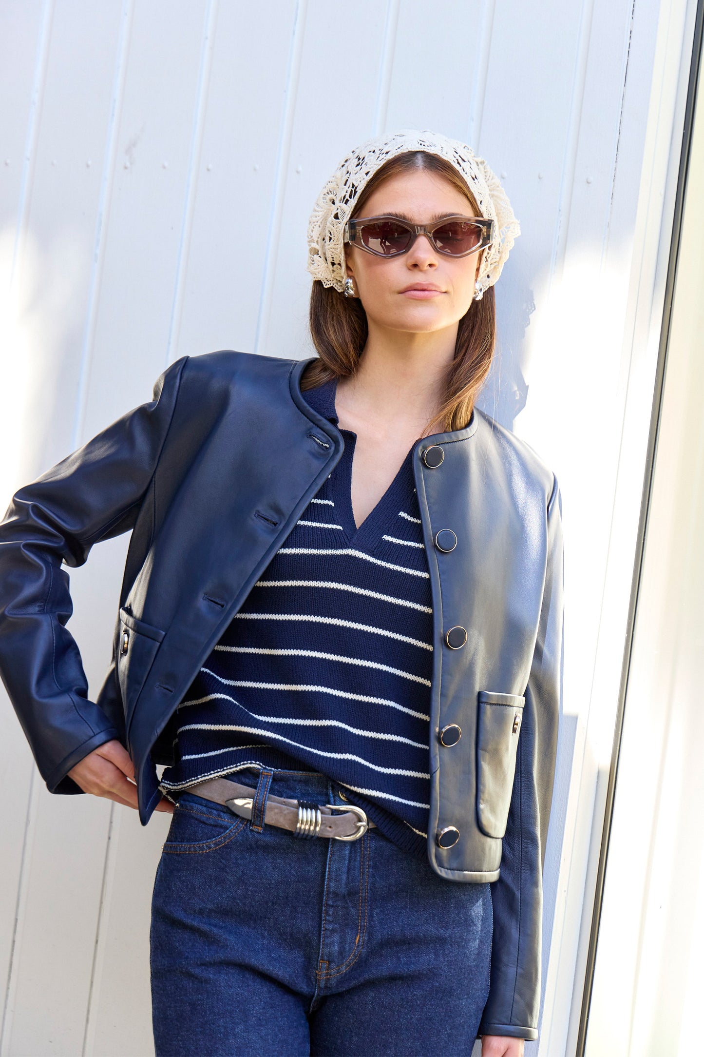 The Striped Easy Polo