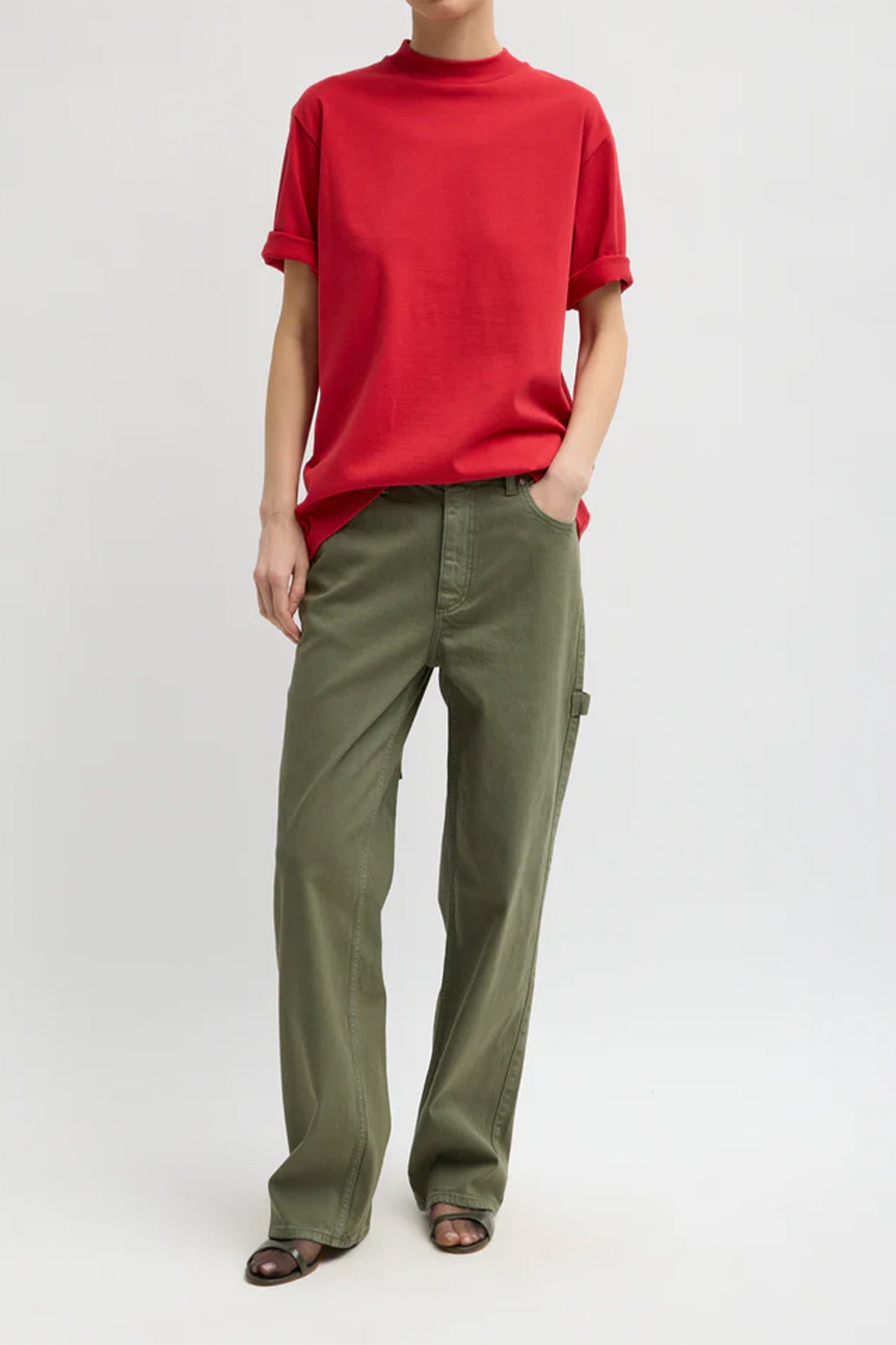 Stretch Twill Slouchy Carpenter Jean