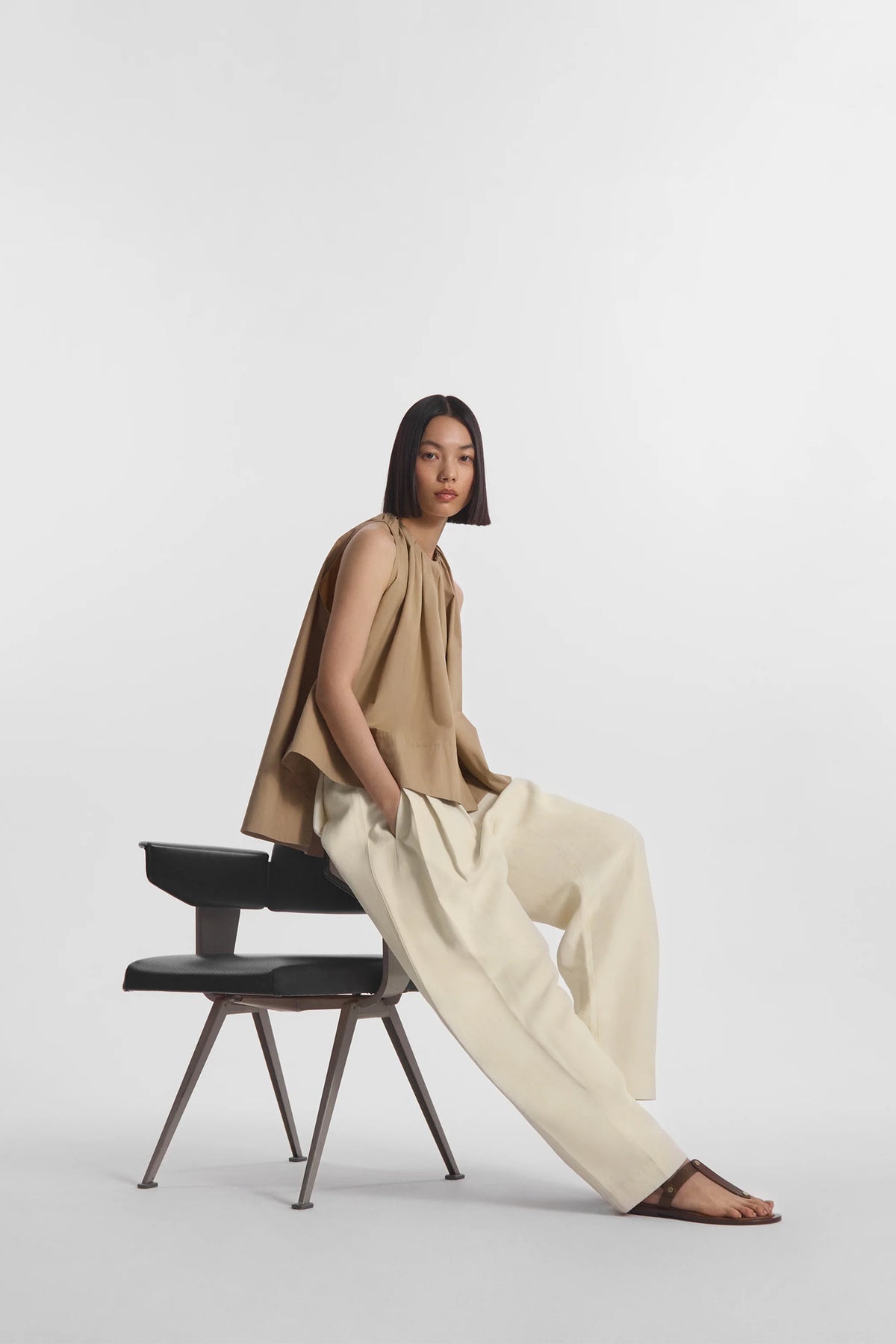 Gathered Tunic Shirt