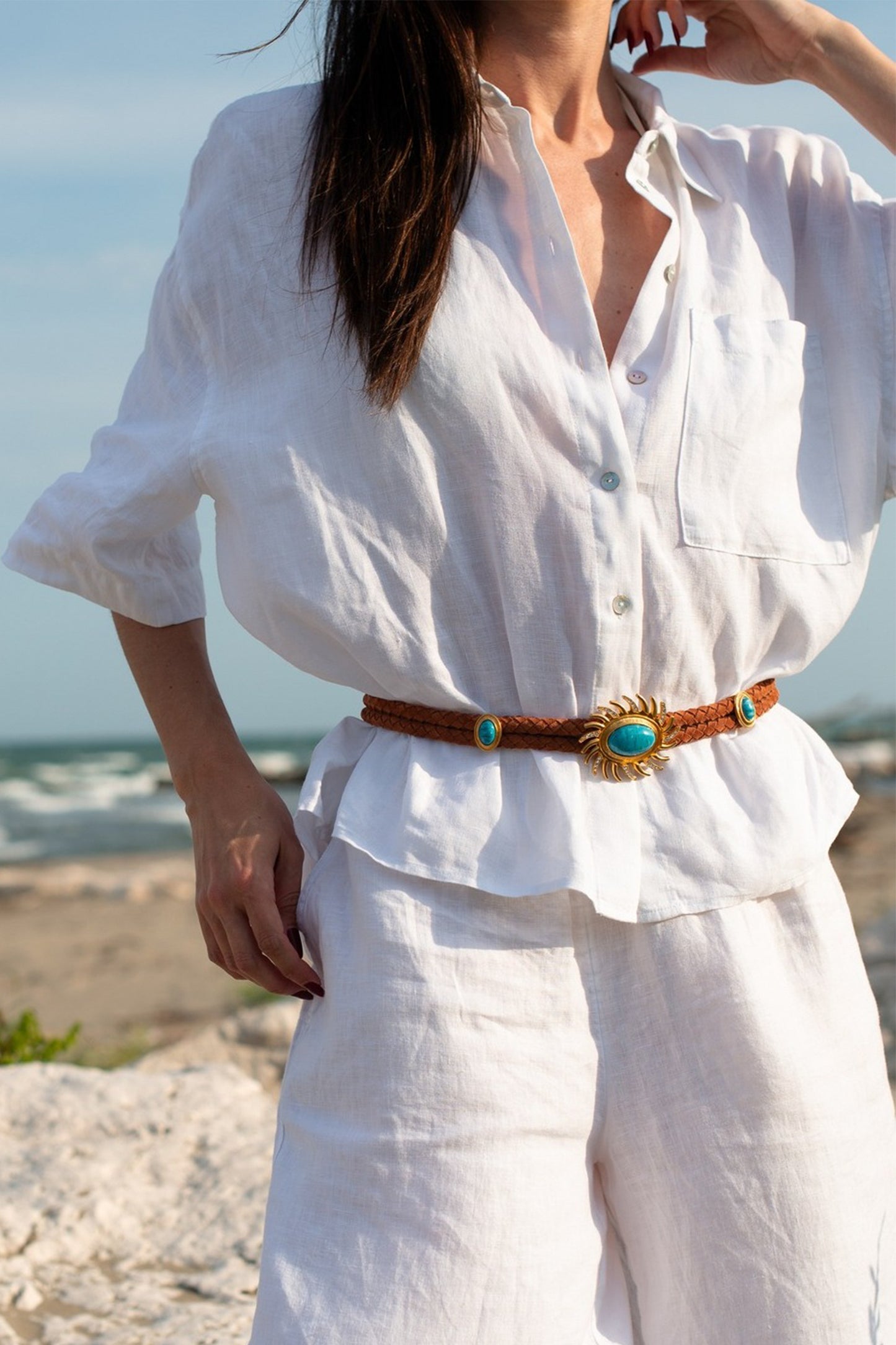 Sun Suede Belt