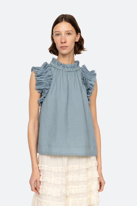 Anise Flutter SLV Top