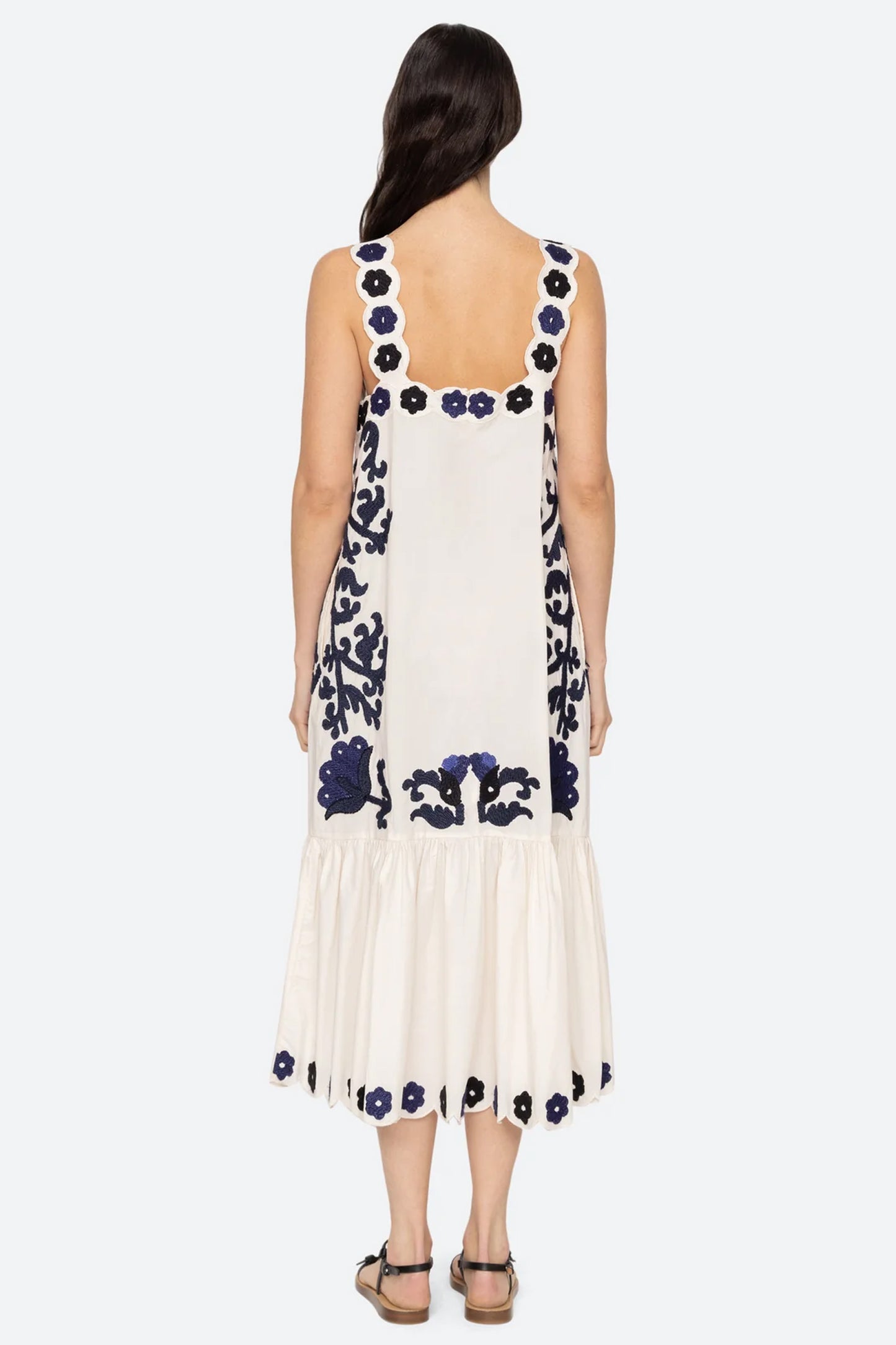Catrine Applique Tank Dress