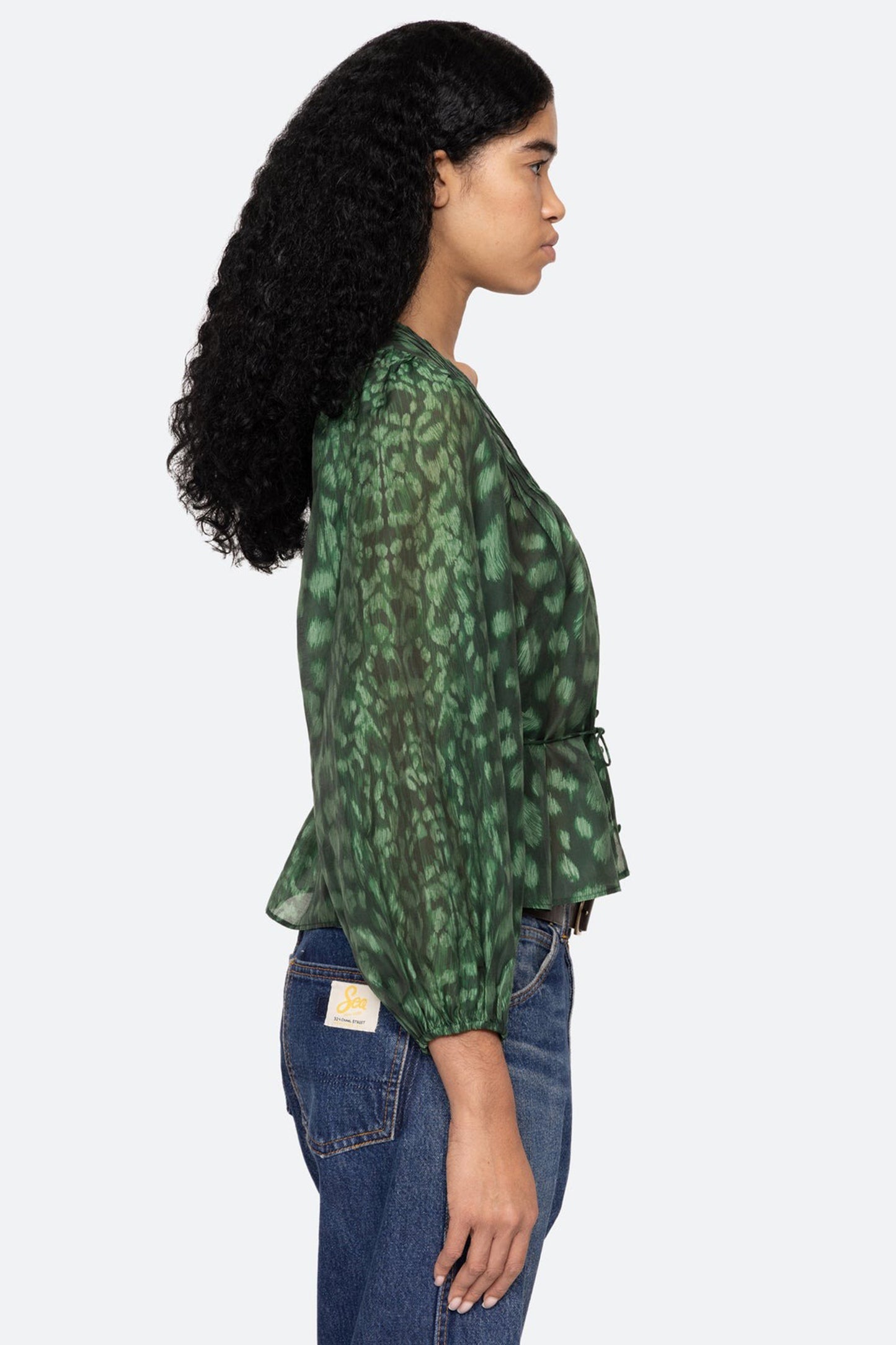 Claude L/SLV Top