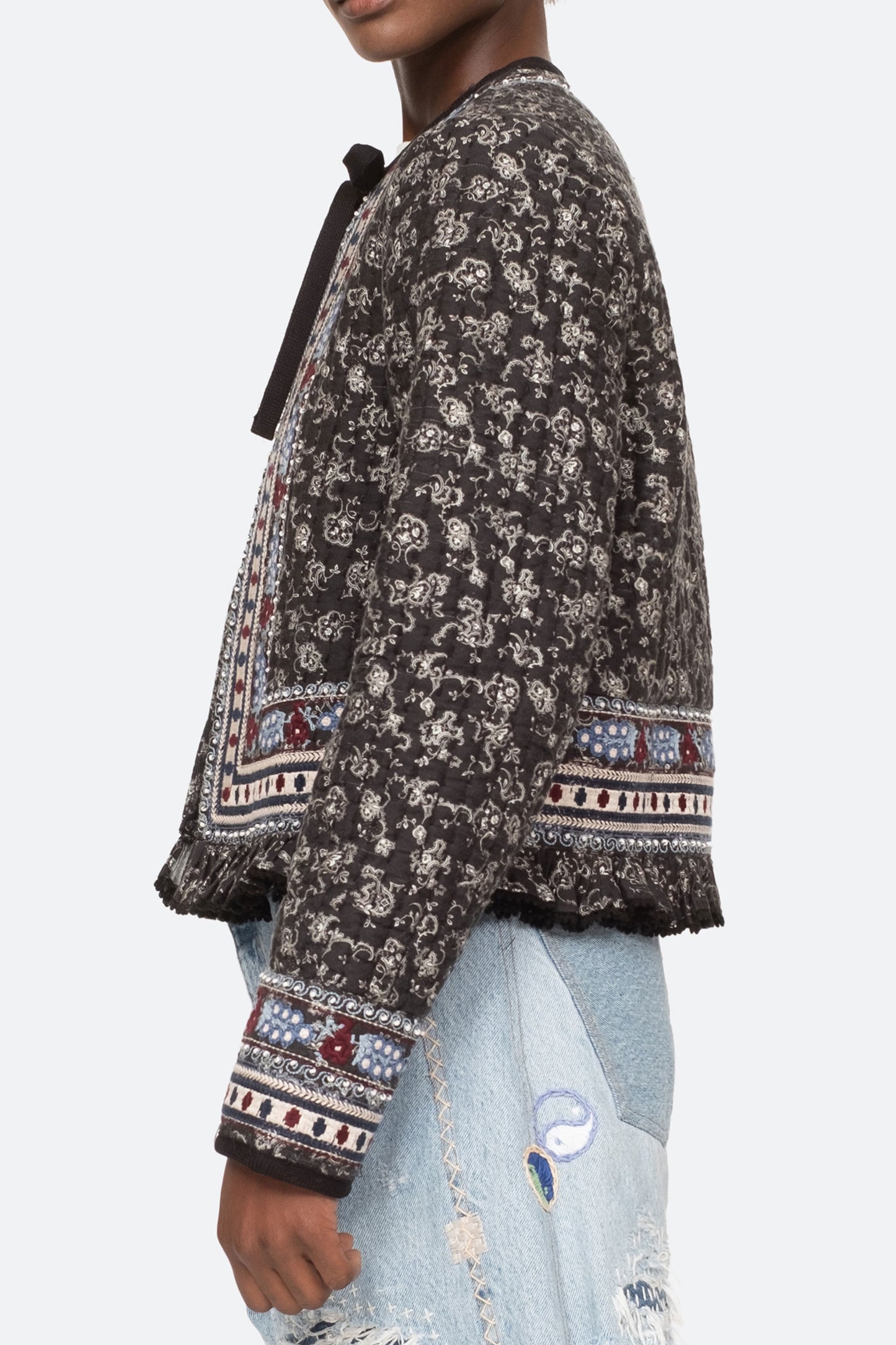 Everly Embroidery Jacket - FINAL SALE