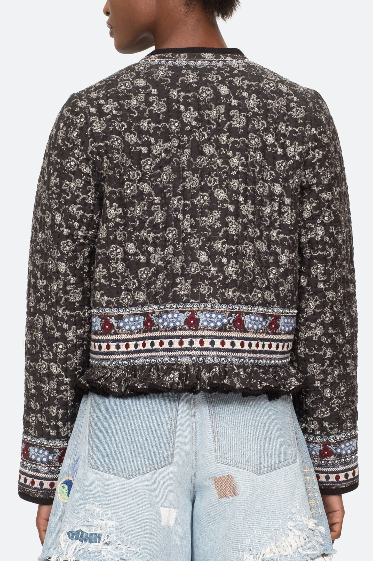 Everly Embroidery Jacket - FINAL SALE