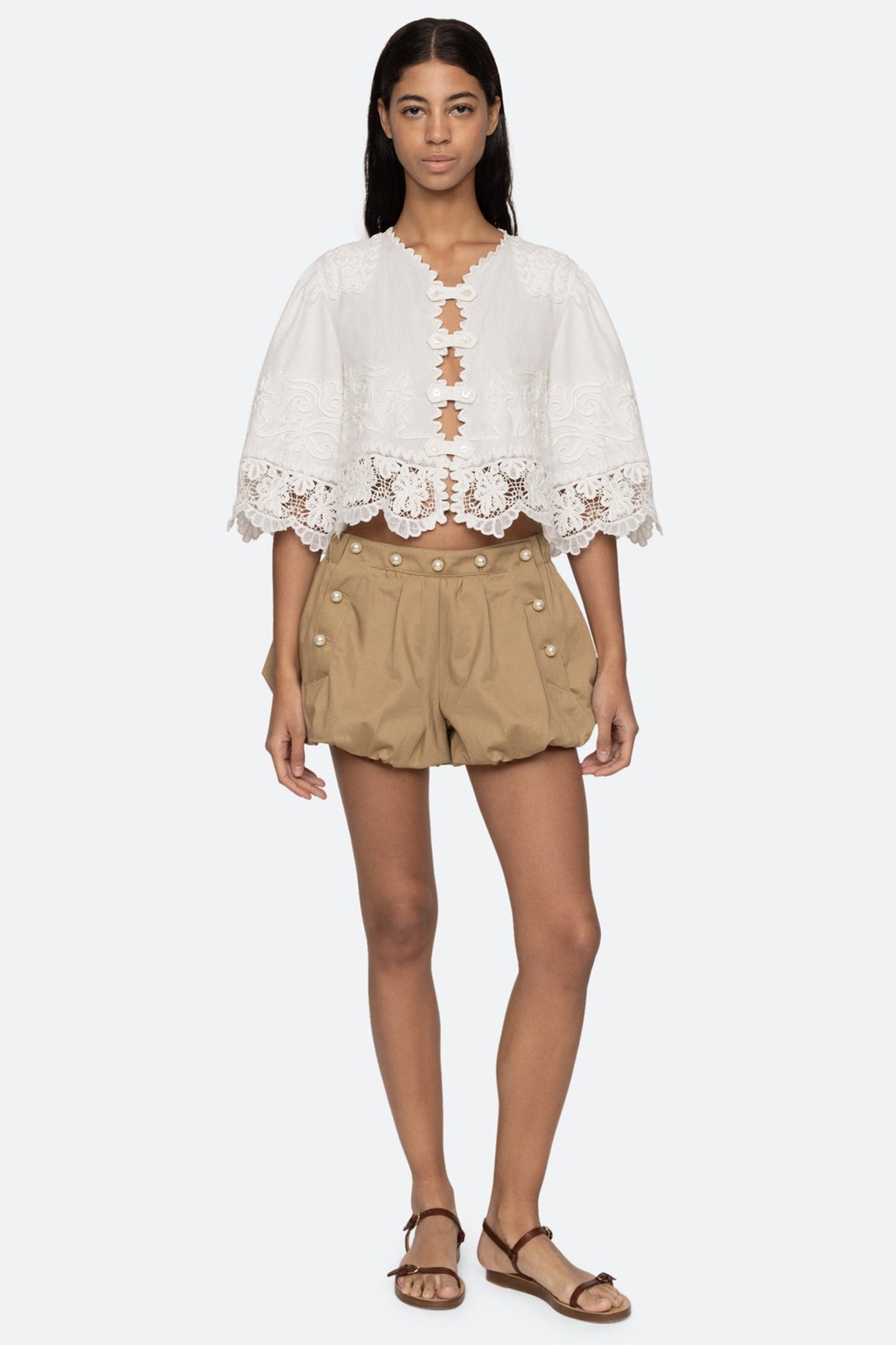 Iyla Soutache S/SLV Top