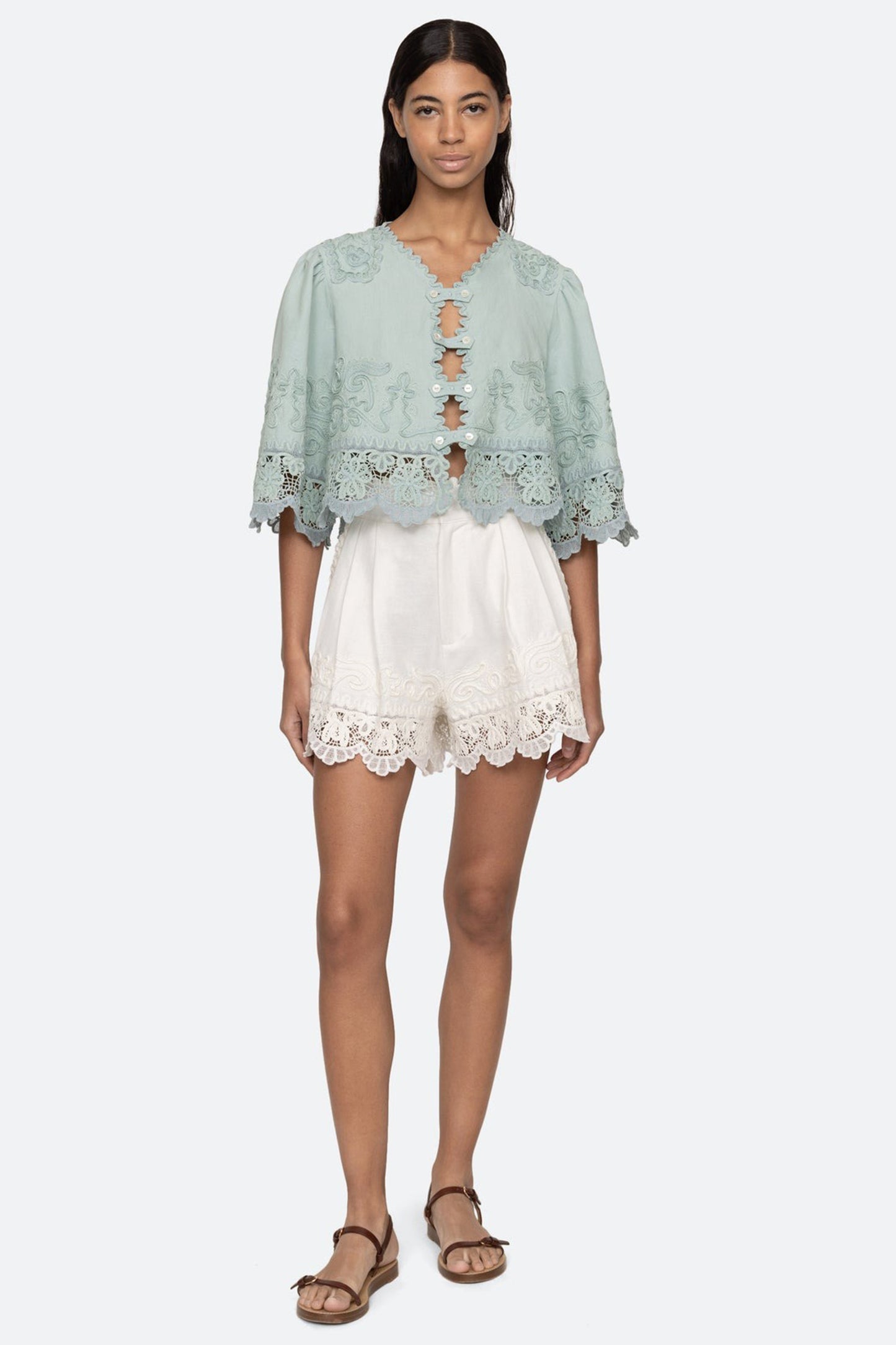 Iyla Soutache Shorts