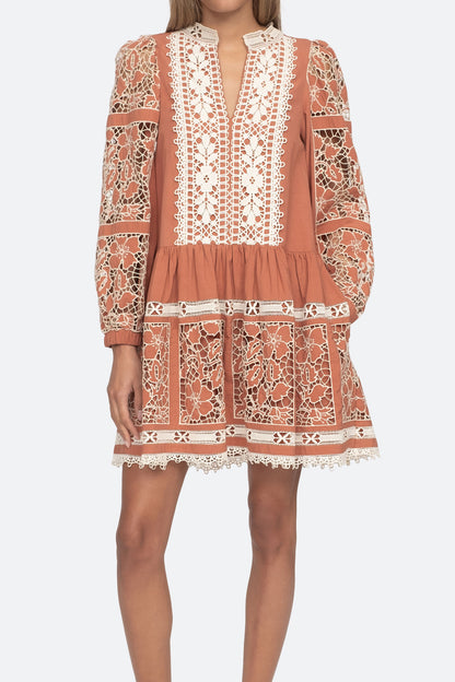 Joah Embroidery Tunic Dress