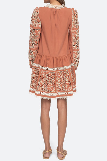 Joah Embroidery Tunic Dress