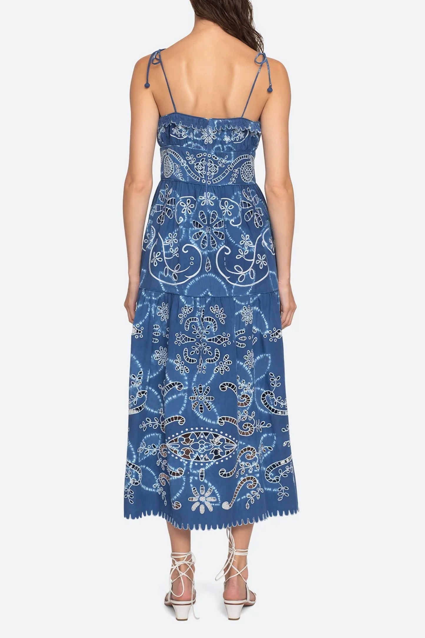 Liat Embroidery A-Line Dress - FINAL SALE
