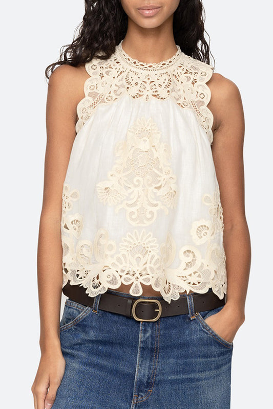 Medina Lace Tank Top