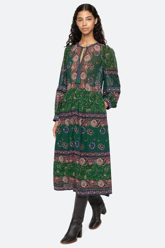 Melba L/SLV Midi Dress