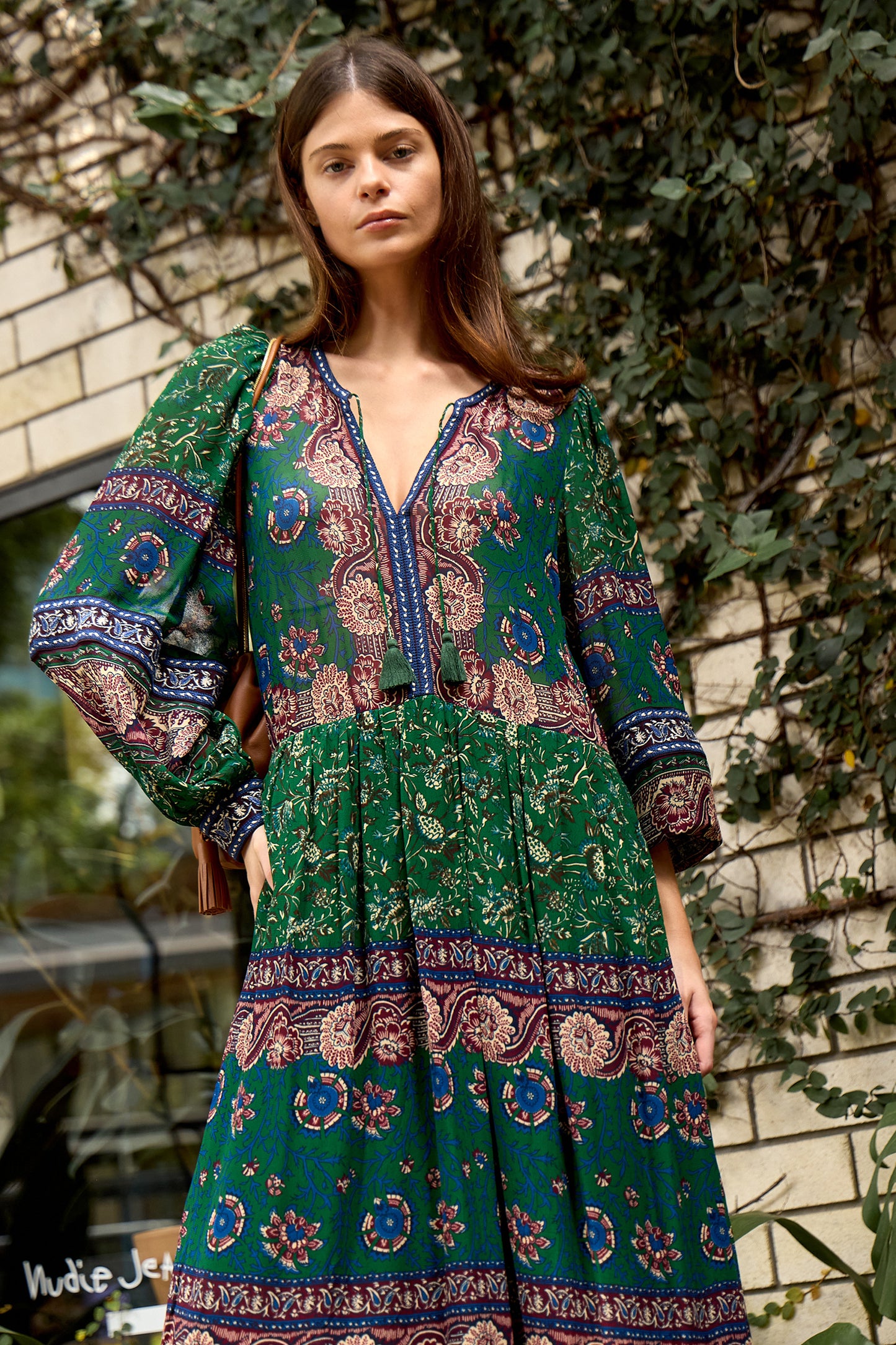 Melba L/SLV Midi Dress