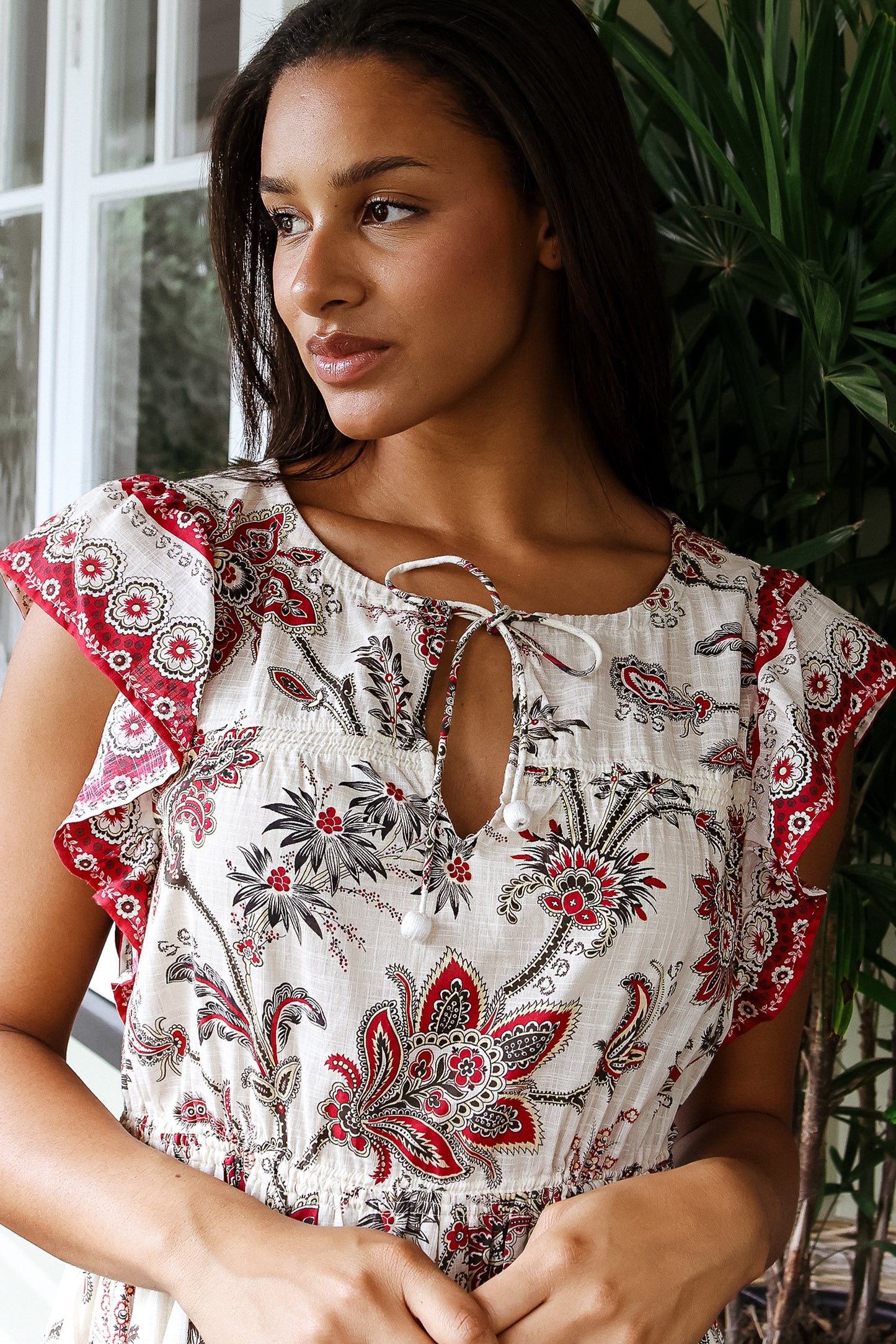 Cassandra Print Tunic Dress