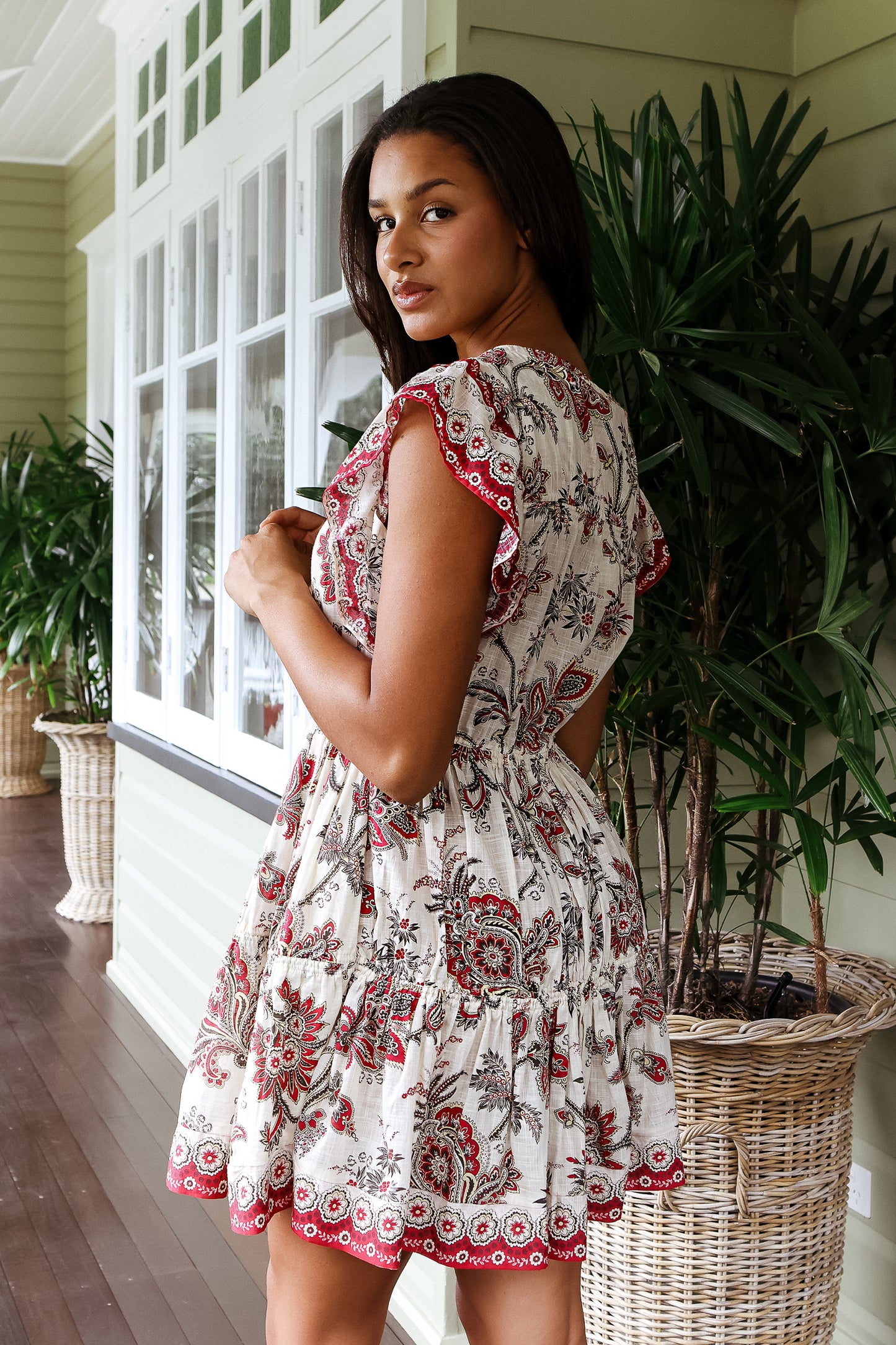 Cassandra Print Tunic Dress