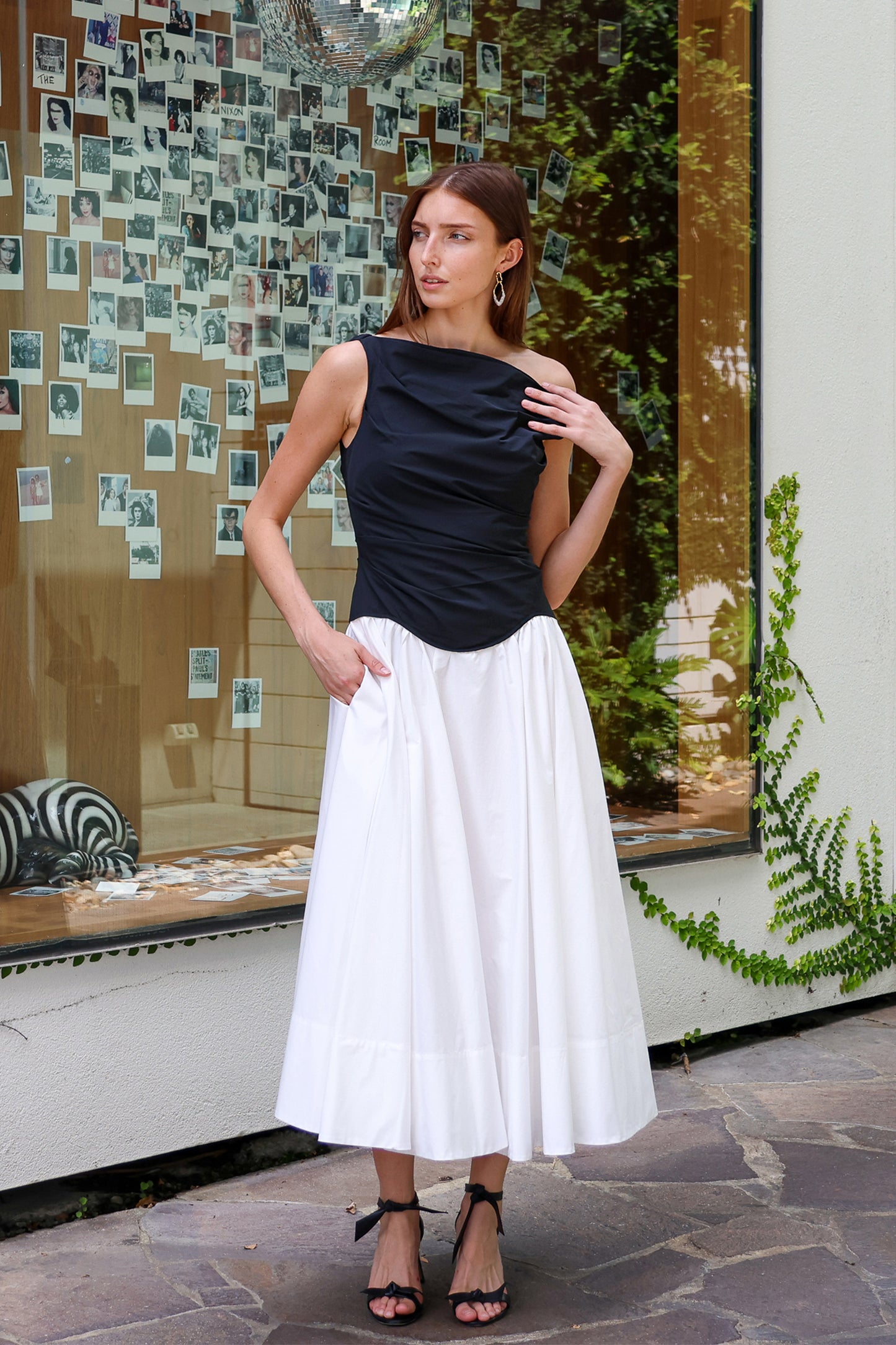 Cersei Off Shoulder Midi Dress