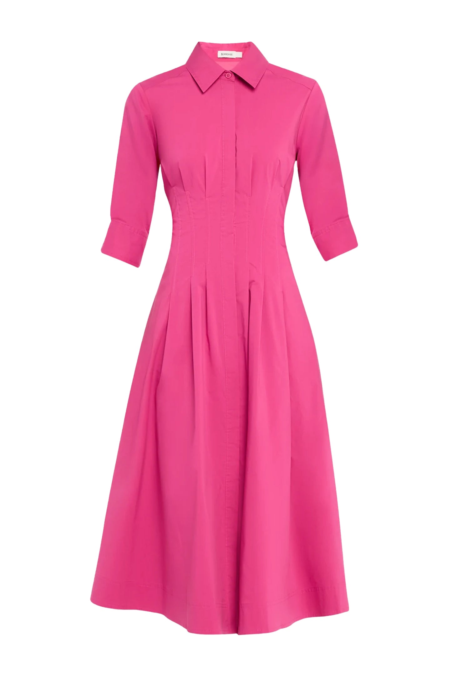 Jazz Pintuck Midi Dress